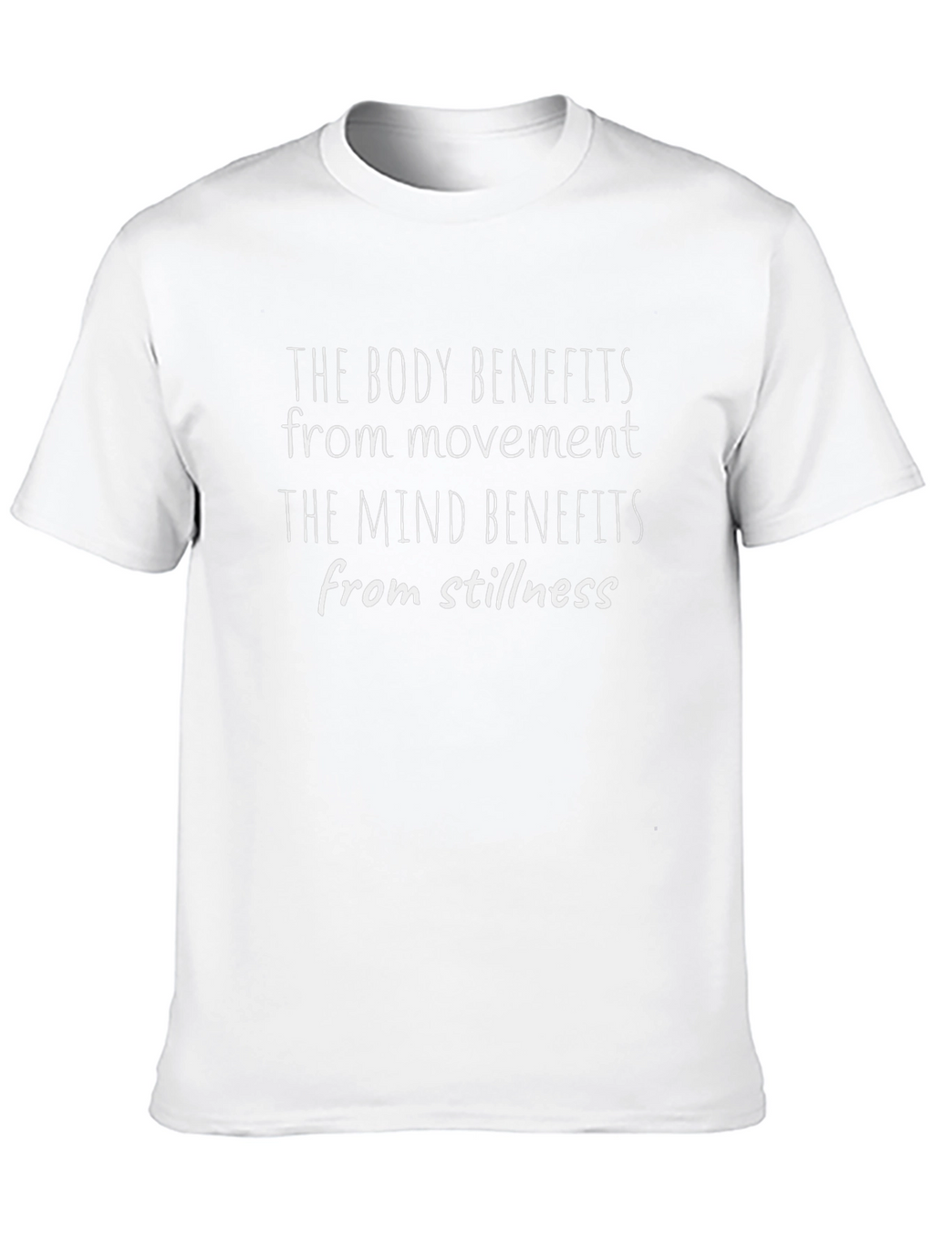 Mind & Body Benefits Graphic Tee