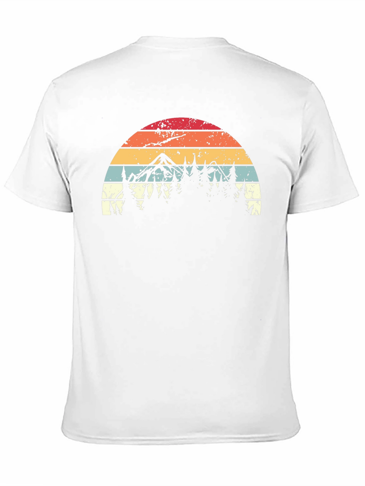 Retro Mountain Forest T-Shirt