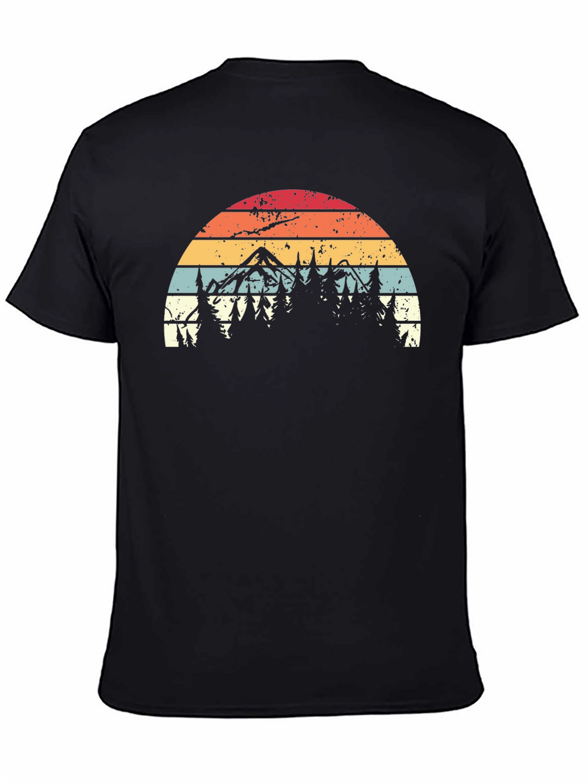 Retro Mountain Forest T-Shirt