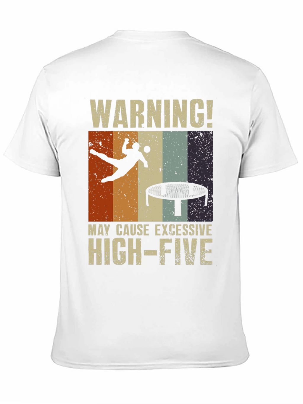 Warning! Excessive High-Five Trampoline T-Shirt