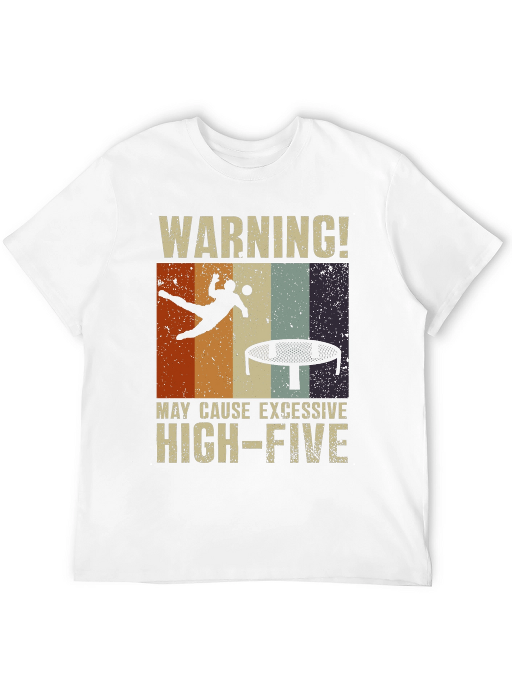 Warning! Excessive High-Five Trampoline T-Shirt