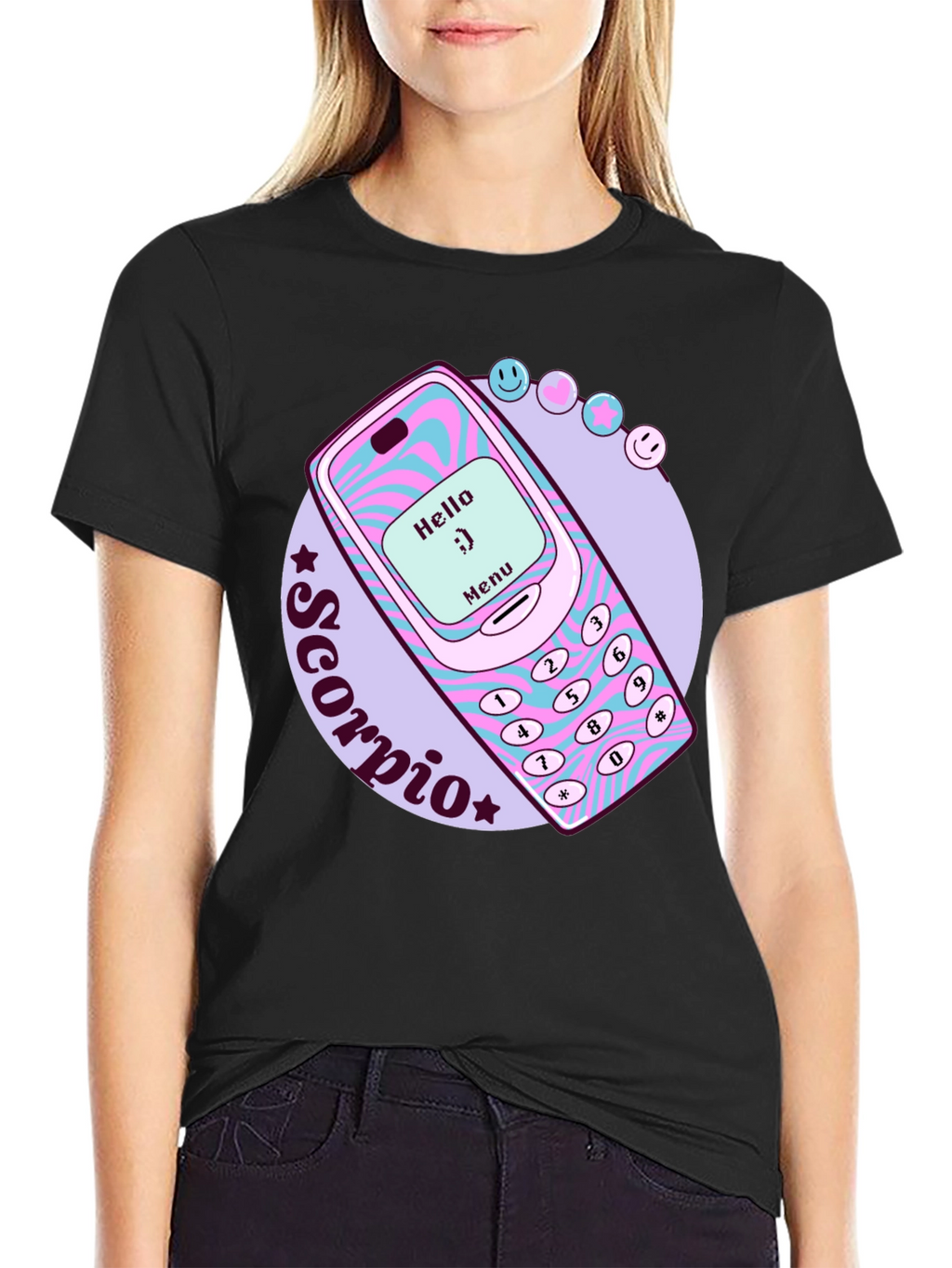 Retro Scorpio Zodiac Sign T-Shirt