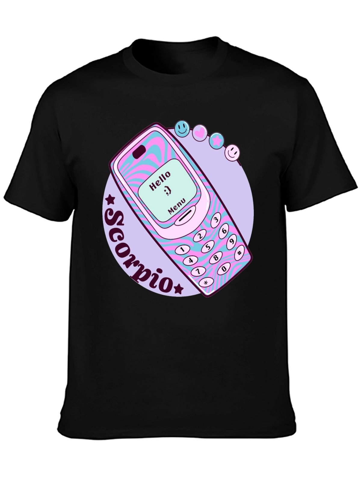 Retro Scorpio Zodiac Sign T-Shirt