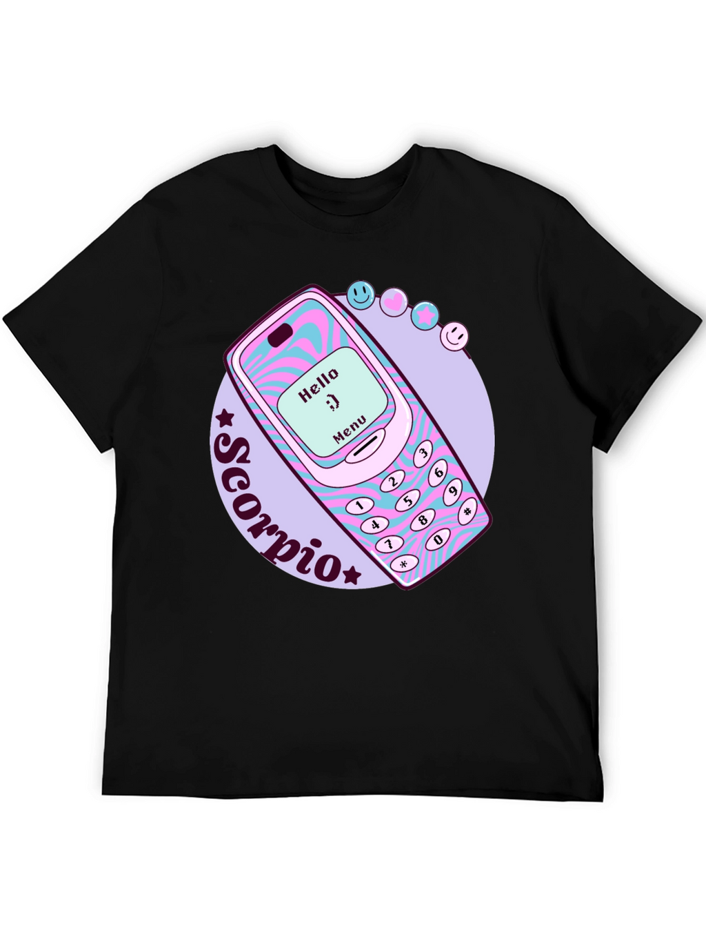 Retro Scorpio Zodiac Sign T-Shirt