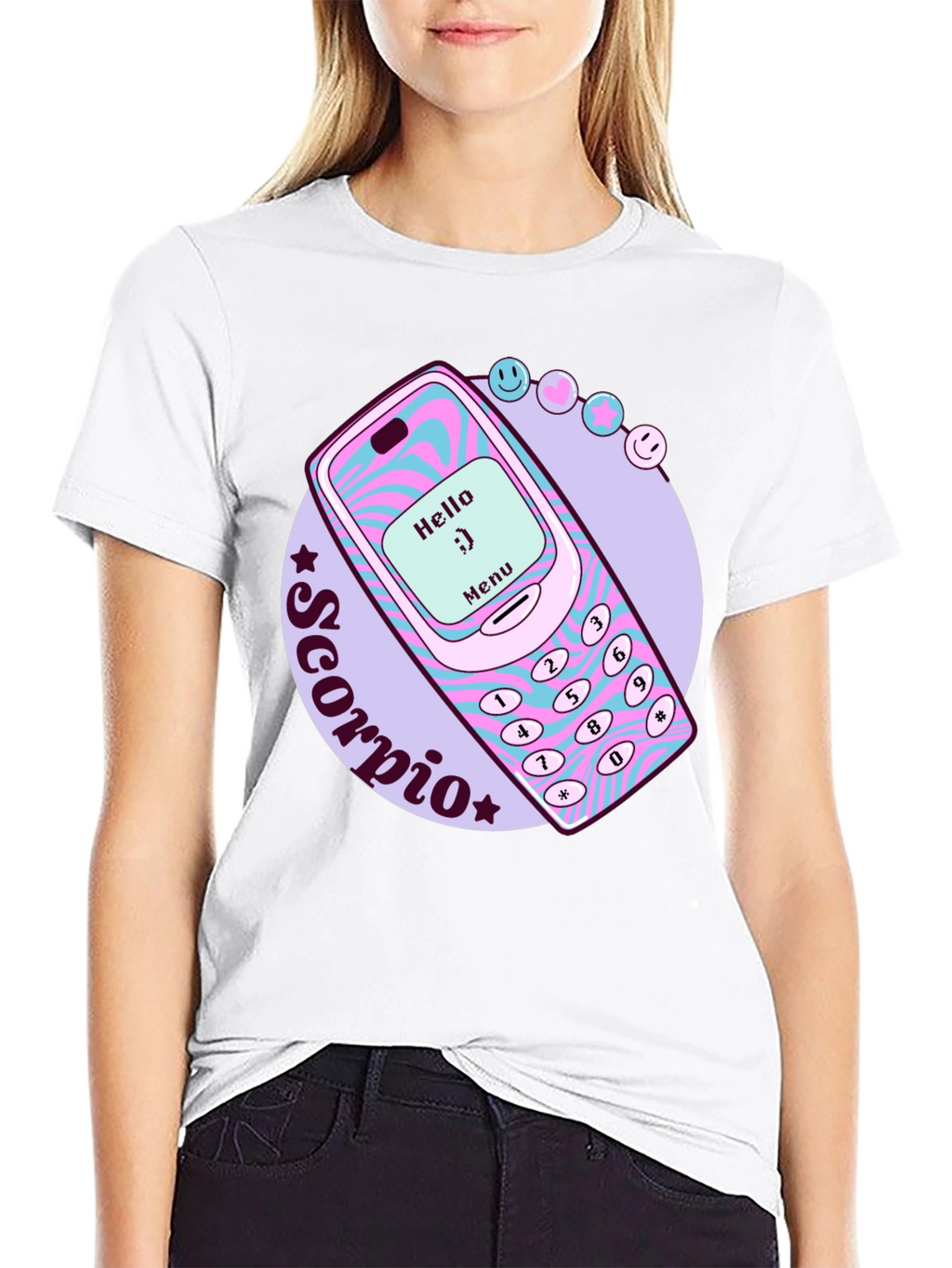 Retro Scorpio Zodiac Sign T-Shirt