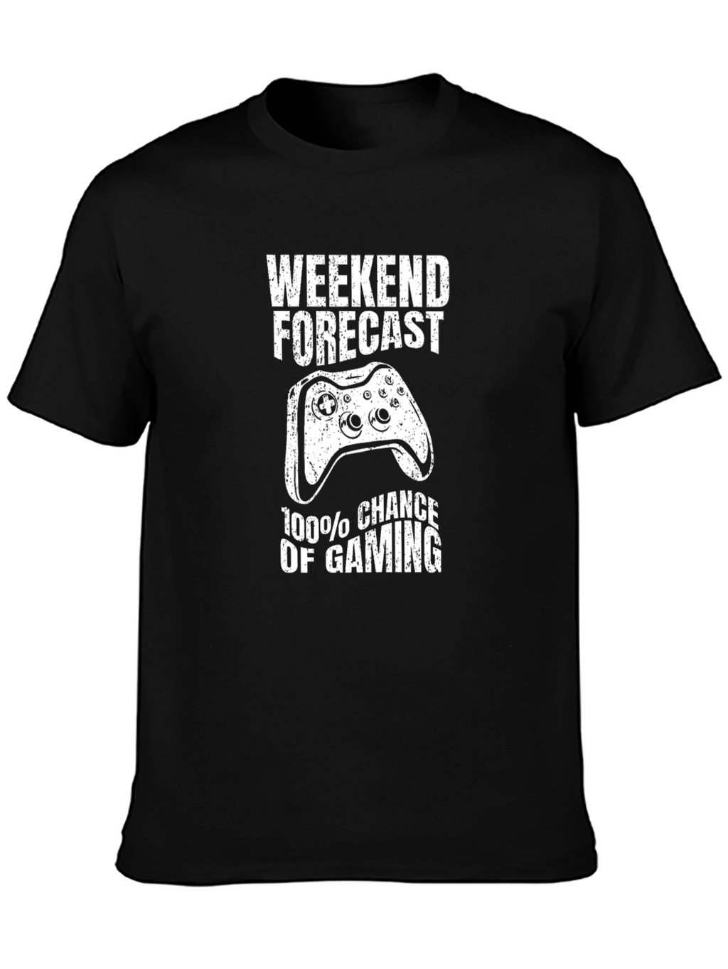 Weekend Gaming Forecast T-Shirt - Gamer Tee