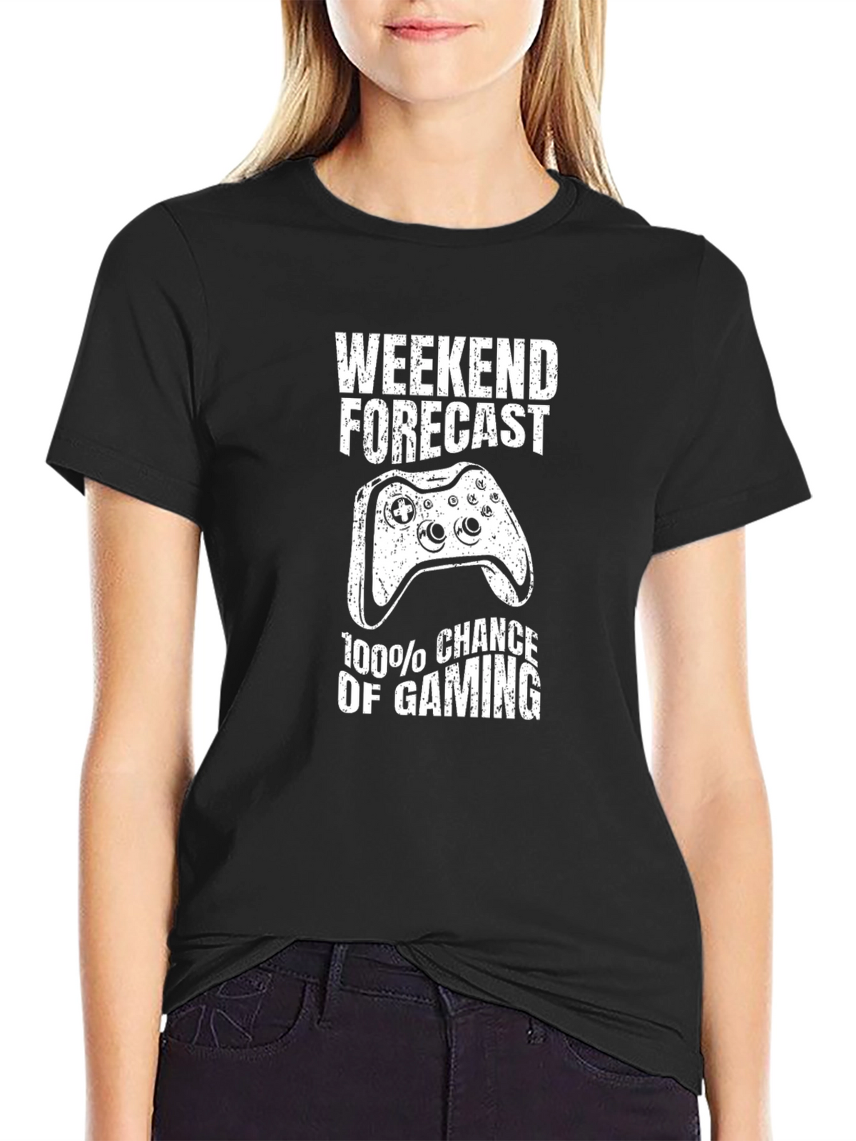 Weekend Gaming Forecast T-Shirt - Gamer Tee