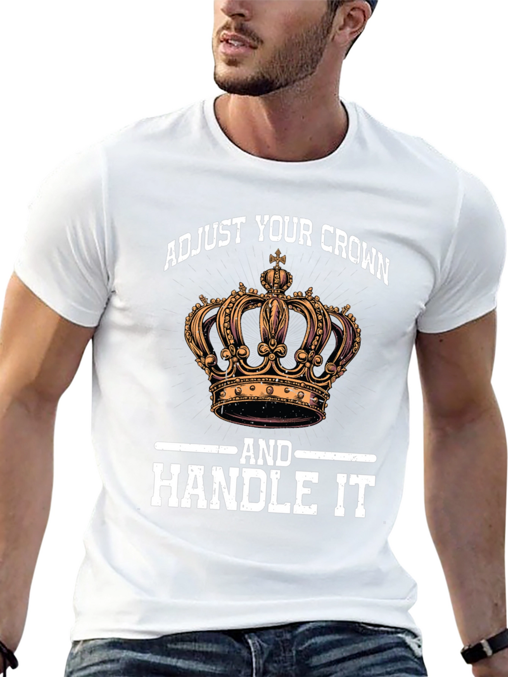 Adjust Your Crown Graphic Tee - Unisex