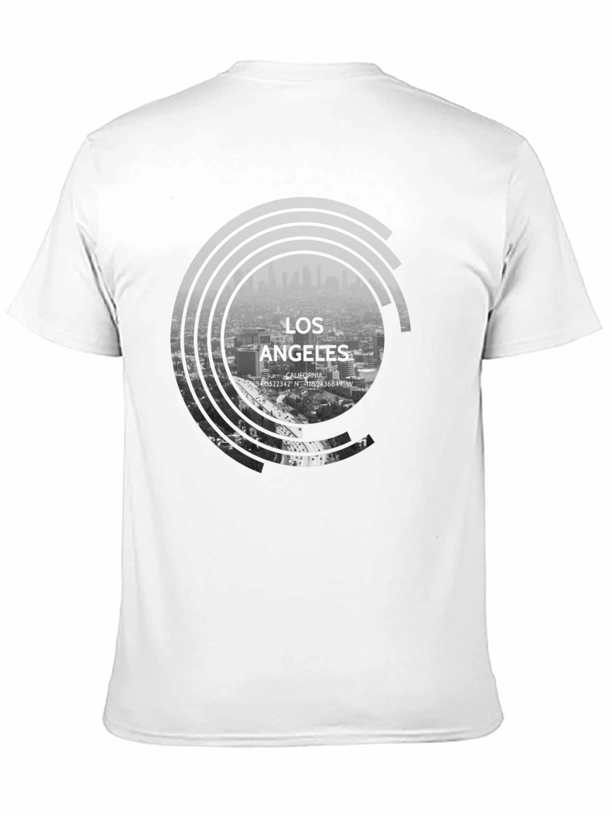 Los Angeles Graphic Tee - Cityscape Design