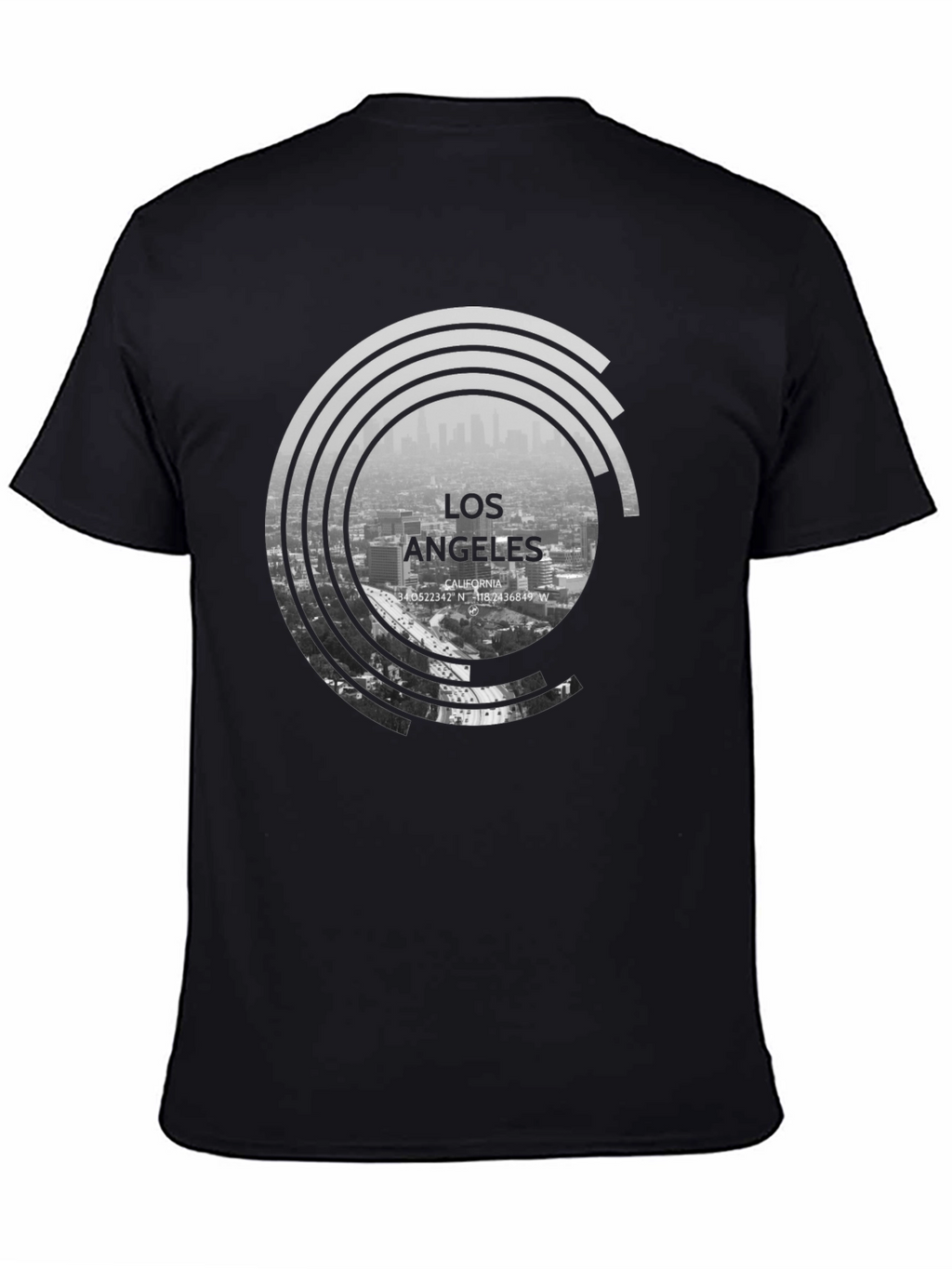 Los Angeles Graphic Tee - Cityscape Design