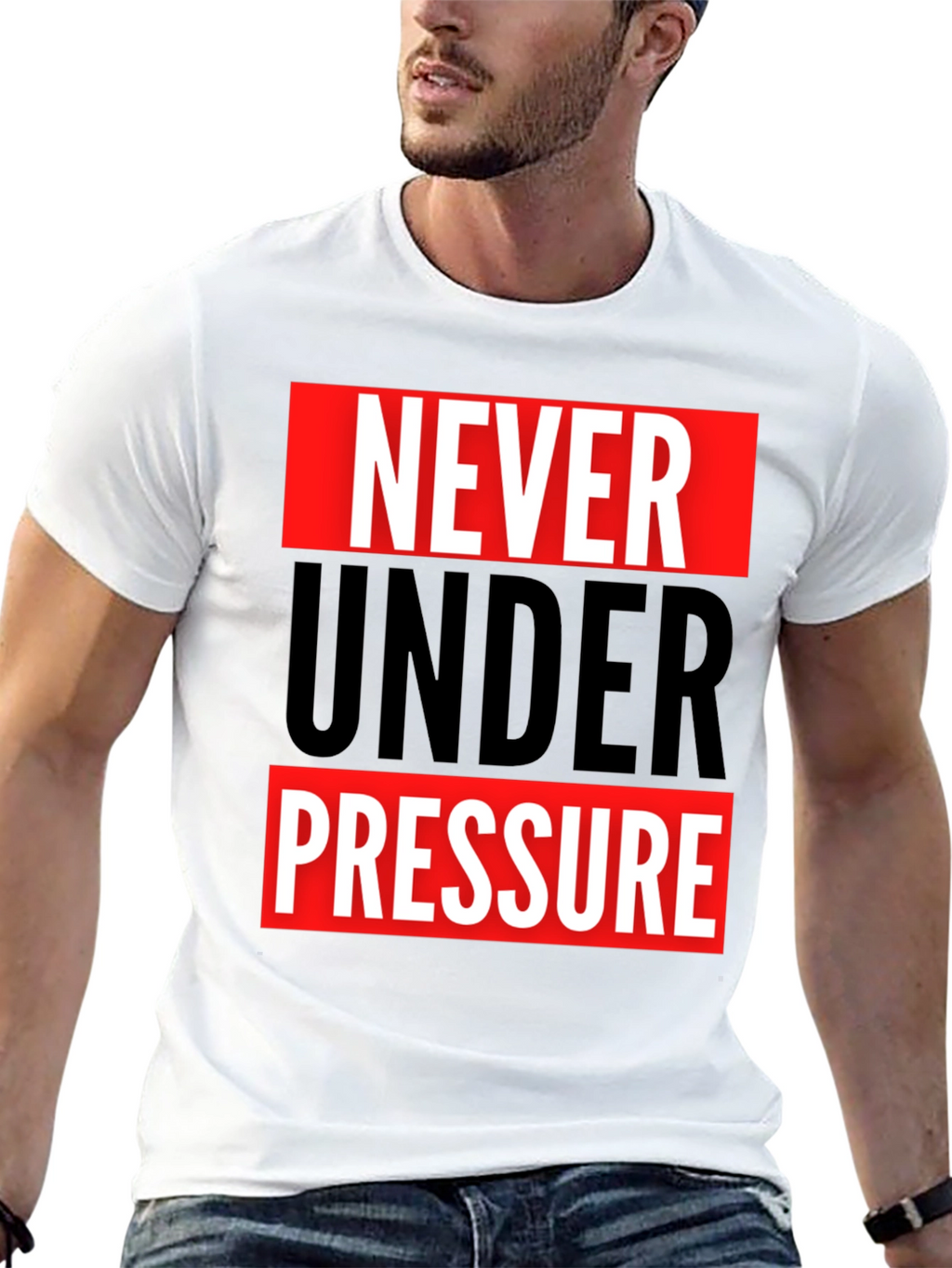 Never Under Pressure Graphic Tee