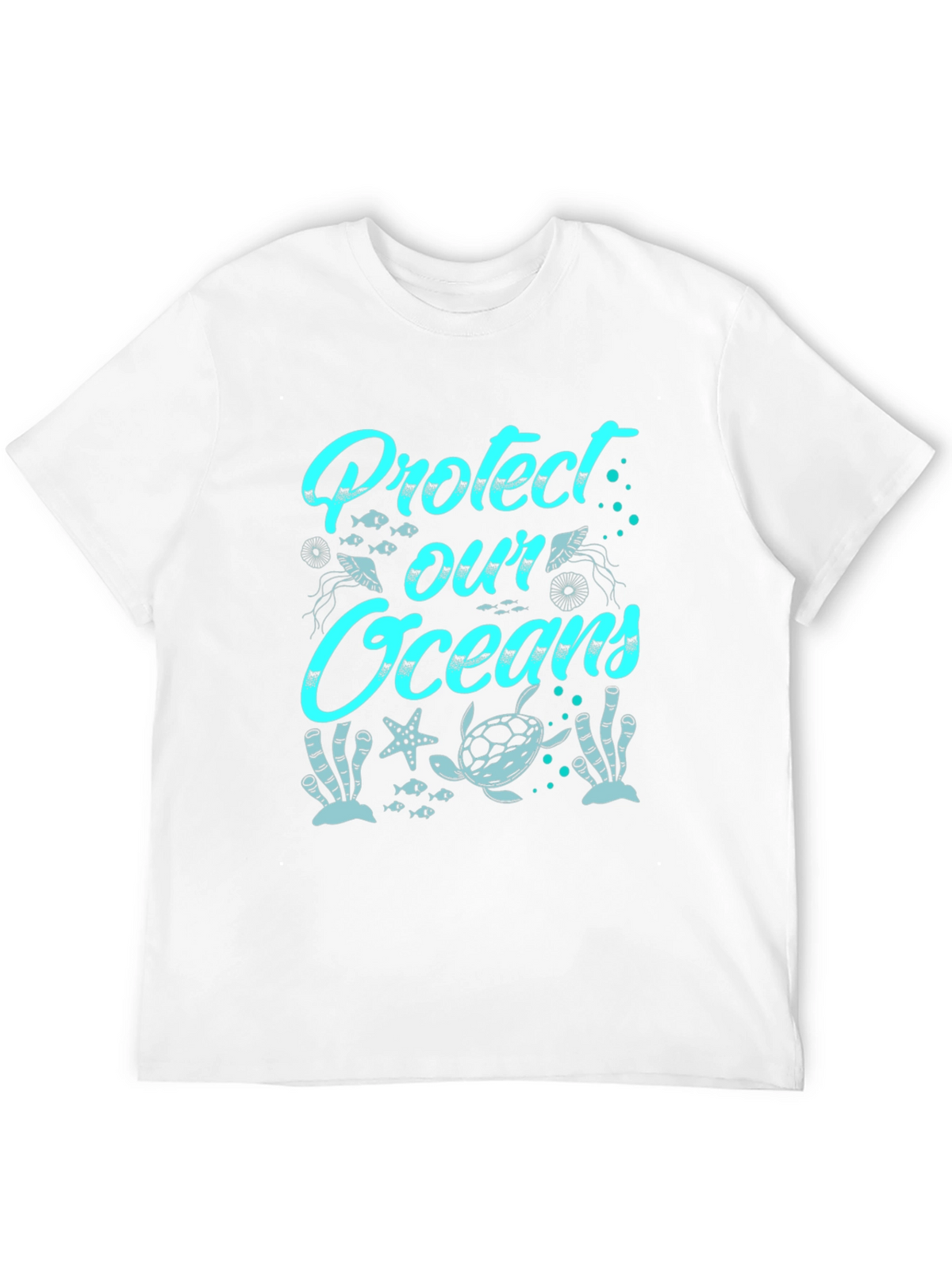 Protect Our Oceans Graphic Tee - Black