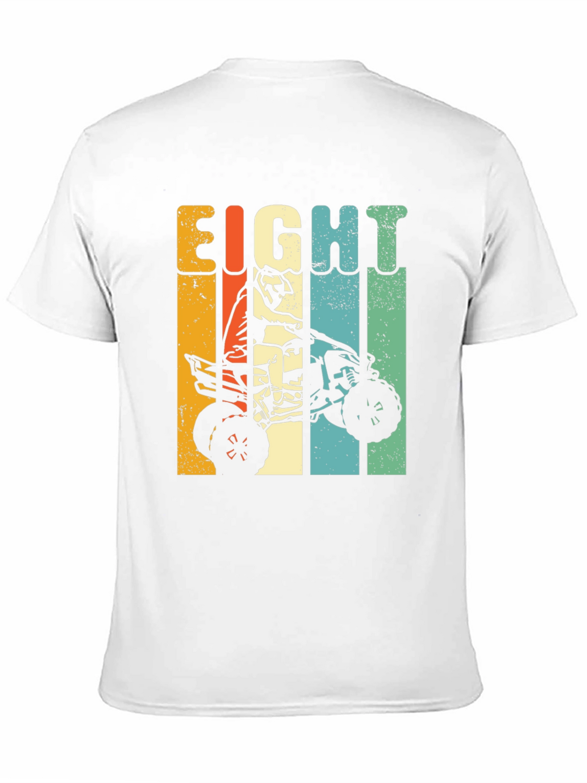 Eight Birthday ATV Rider Kids T-Shirt