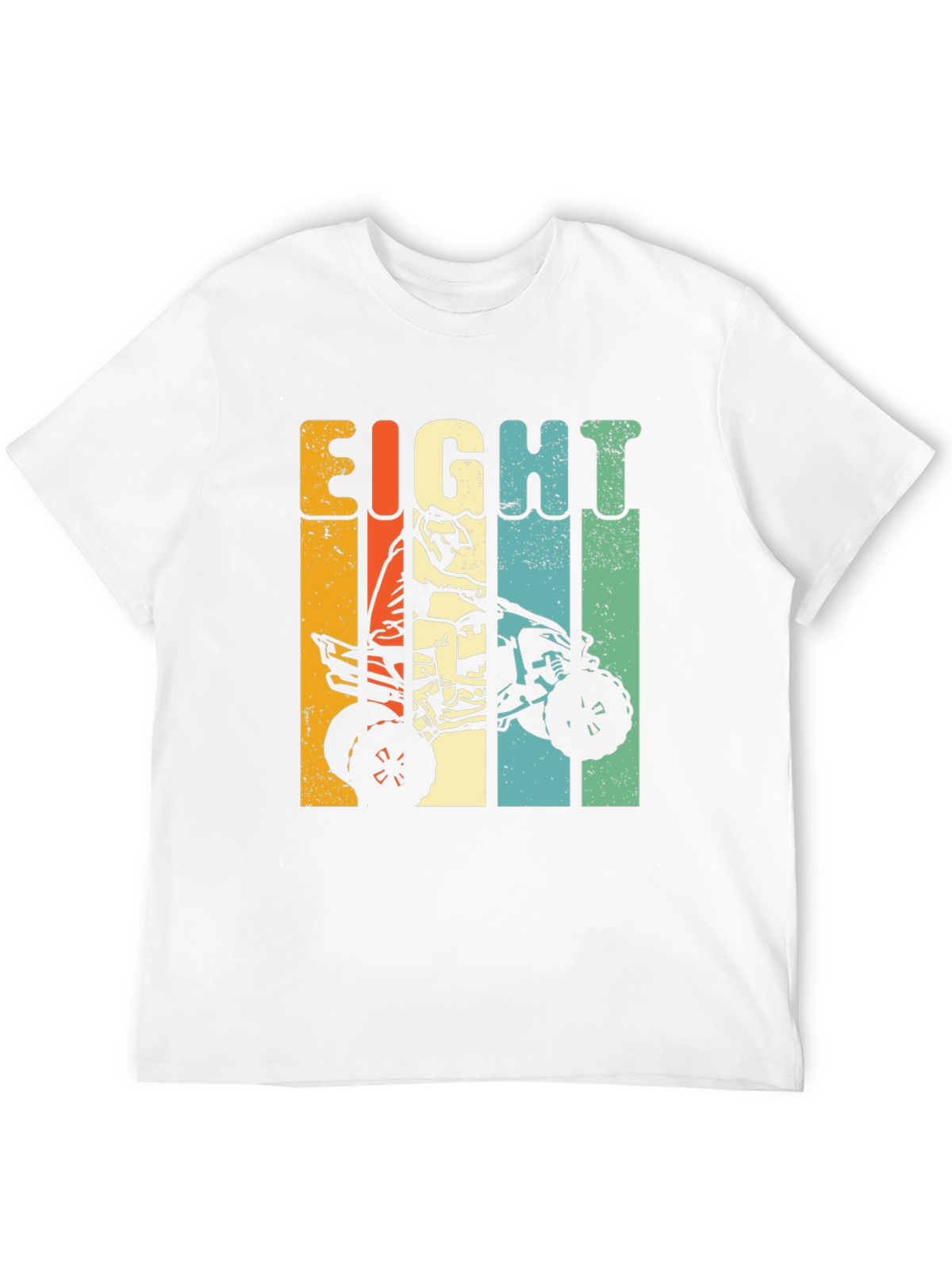 Eight Birthday ATV Rider Kids T-Shirt
