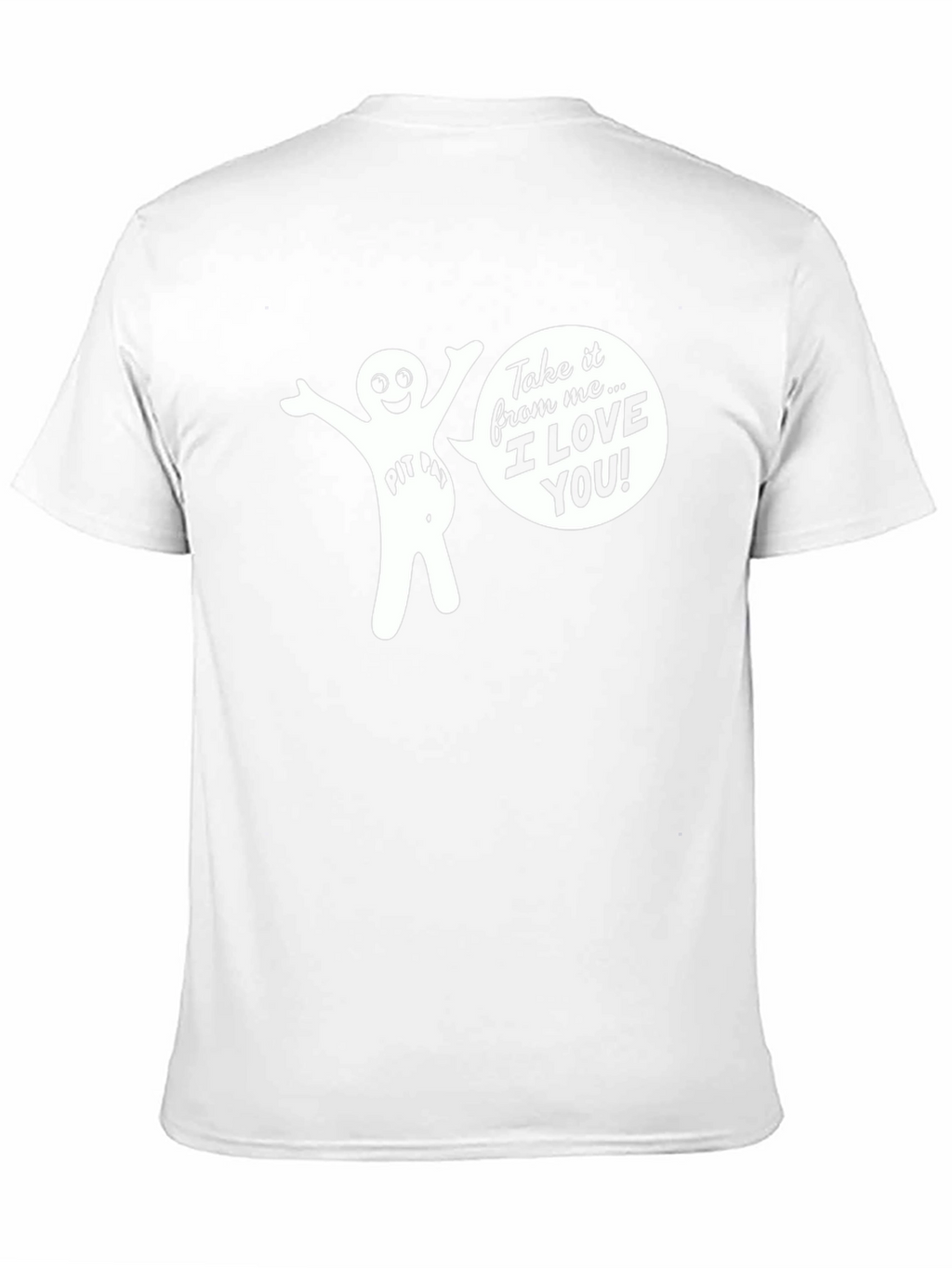 Funny Pit Pat I Love You Graphic T-Shirt