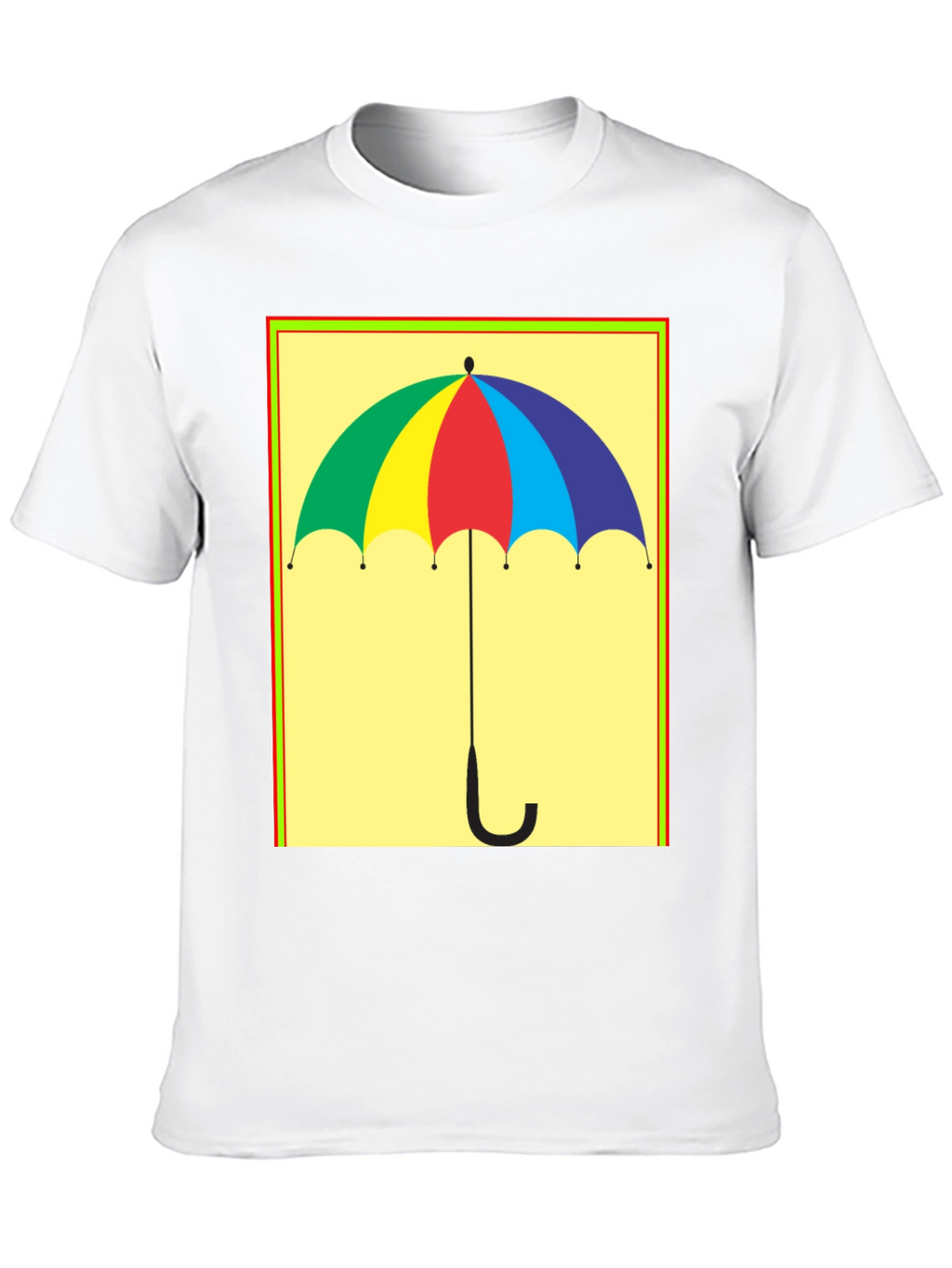 Rainbow Umbrella Graphic Tee