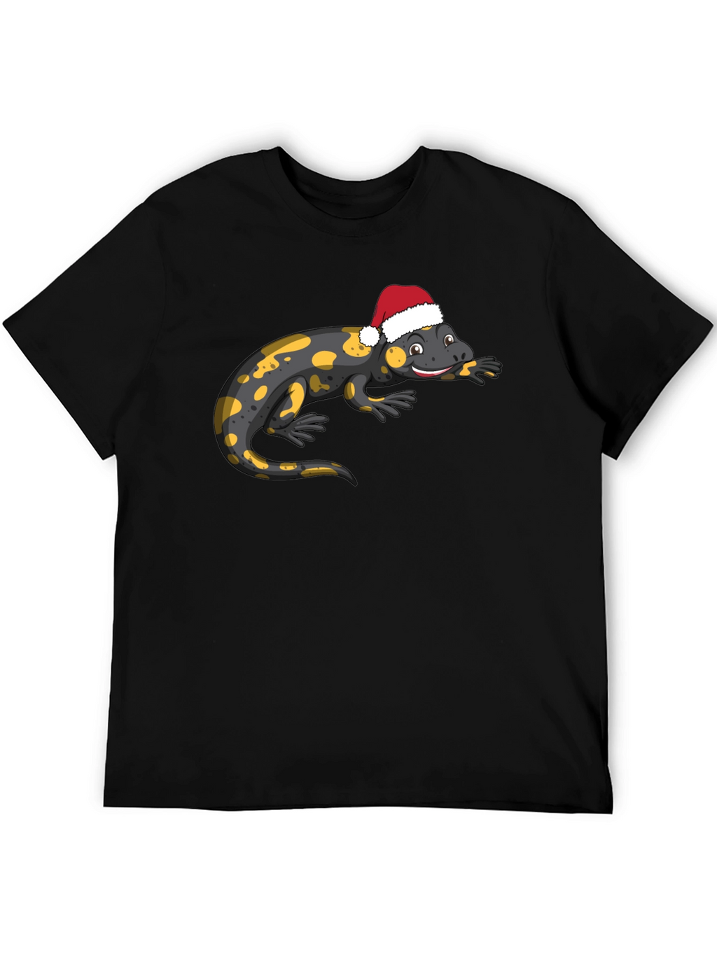 Salamander Santa Hat T-Shirt