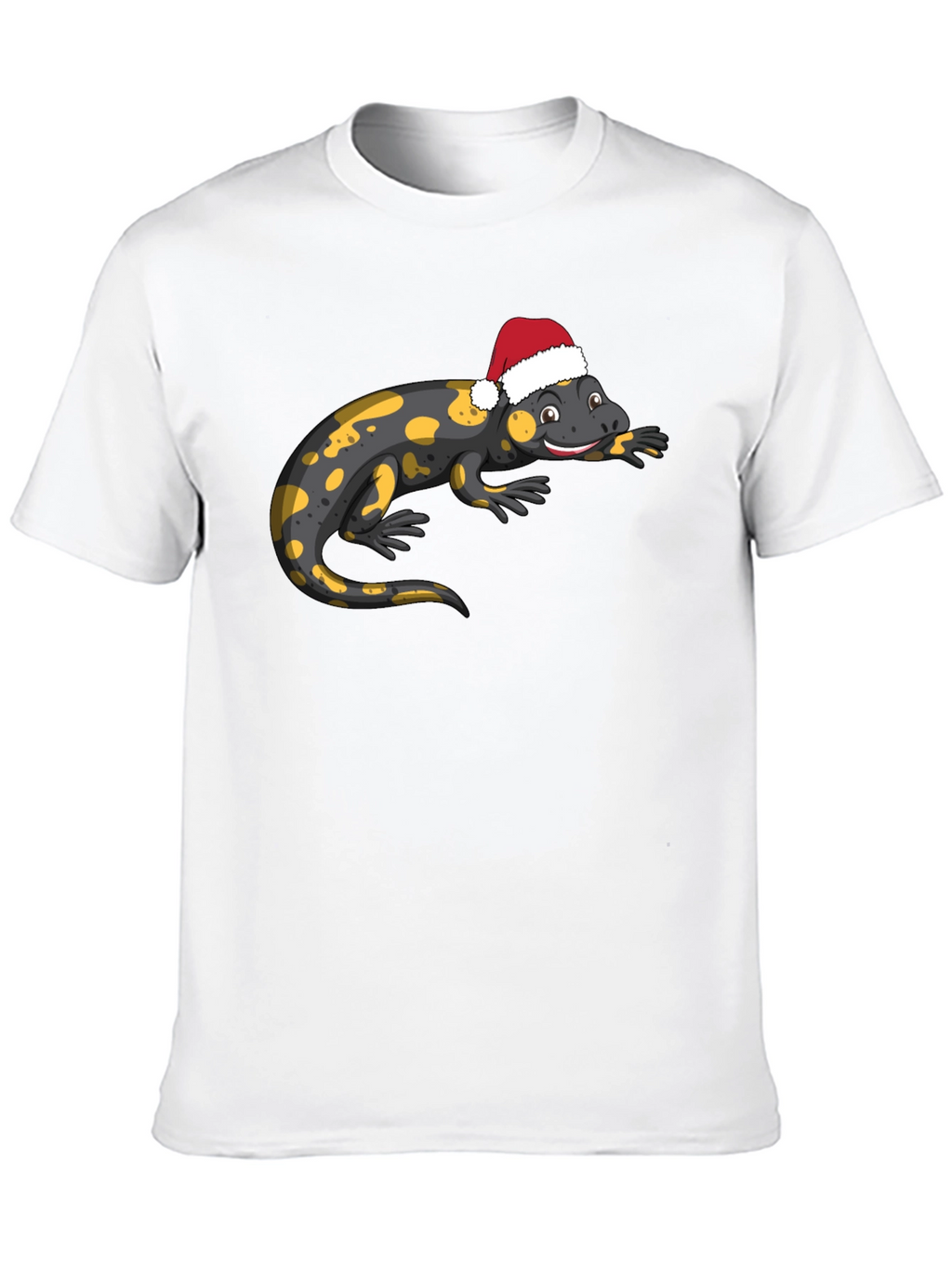Salamander Santa Hat T-Shirt