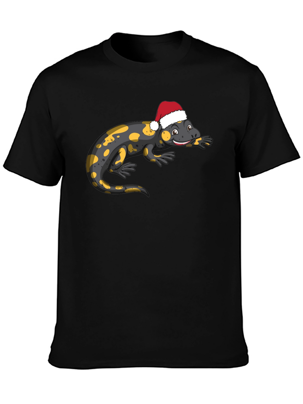 Salamander Santa Hat T-Shirt