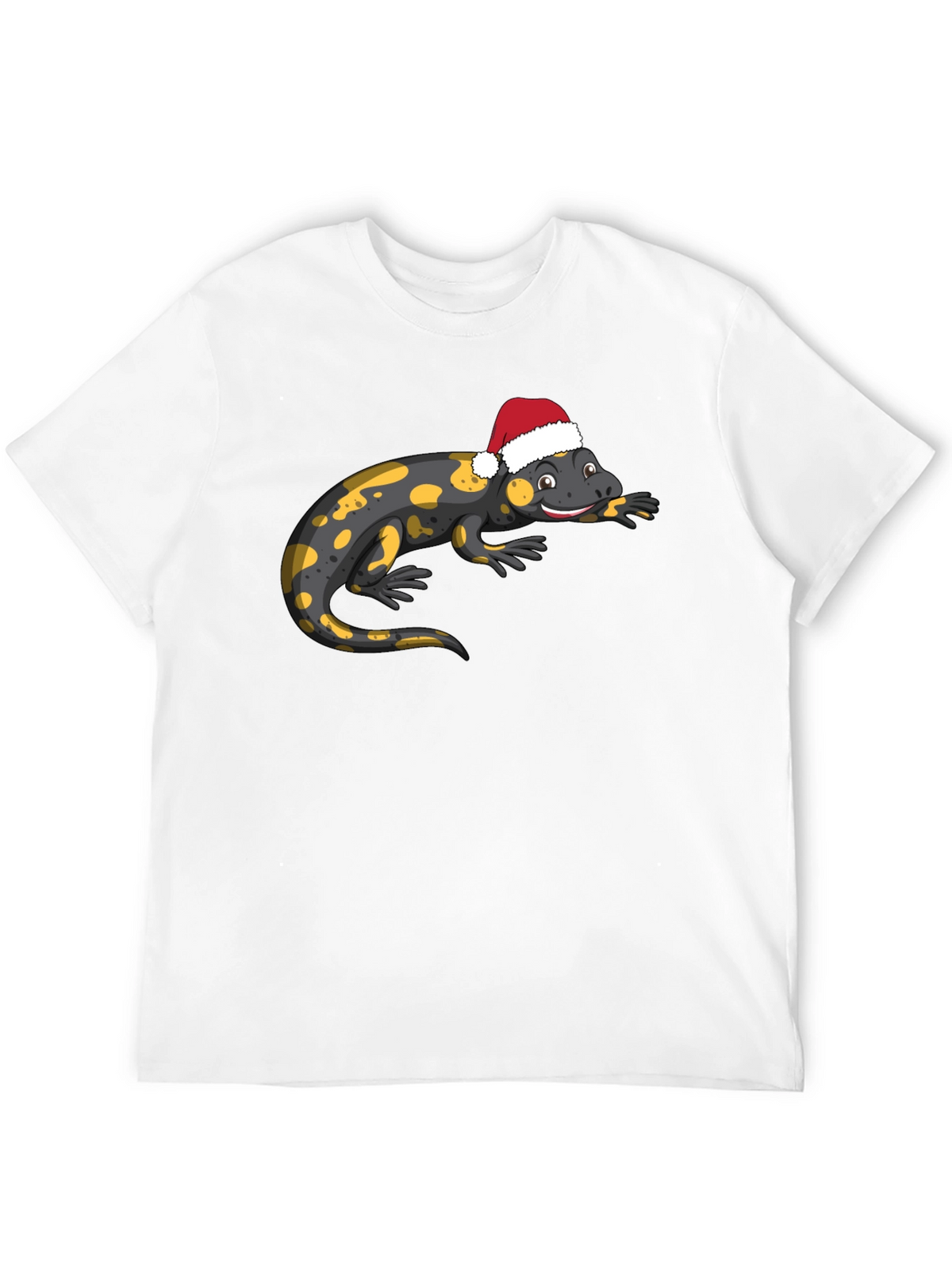 Salamander Santa Hat T-Shirt
