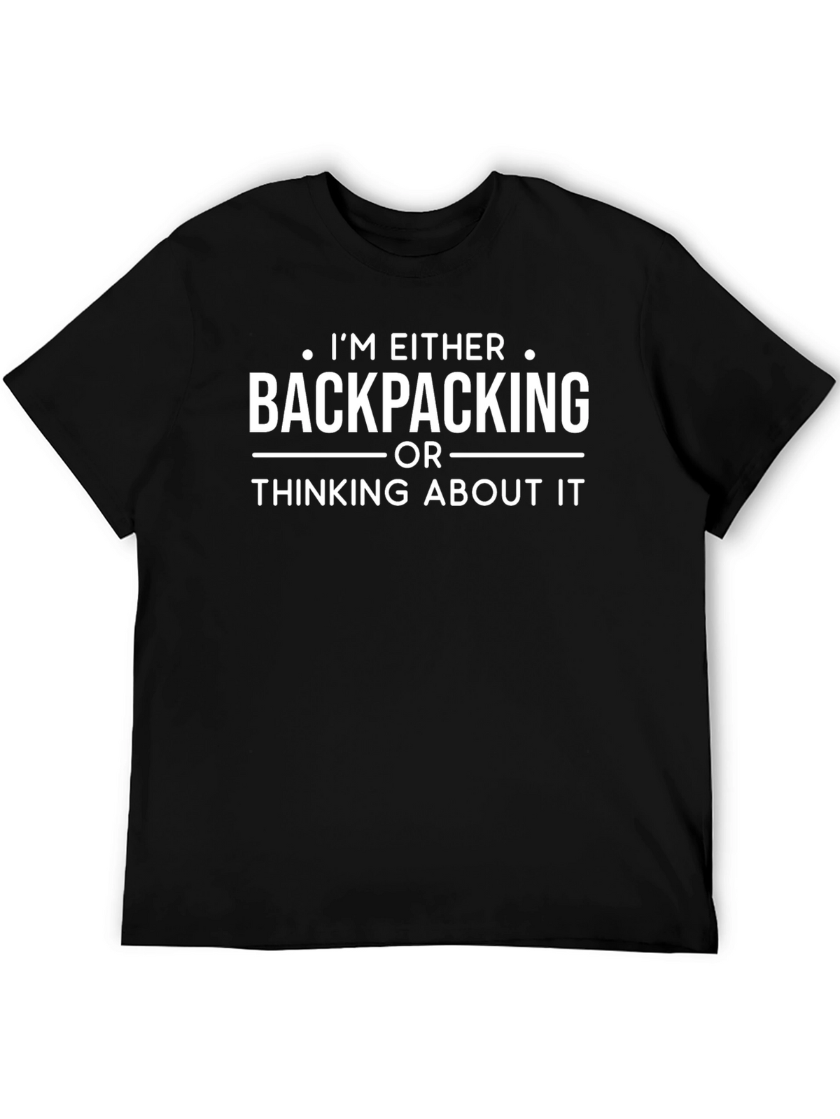 Backpacking Graphic T-Shirt - Outdoor Adventure Tee