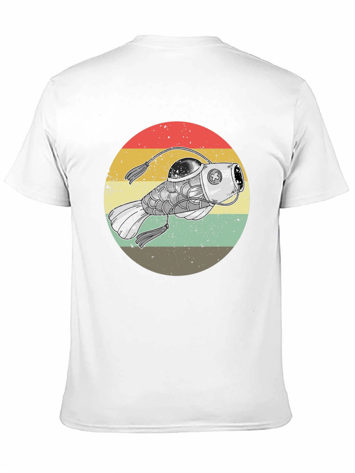 Retro Steampunk Angler Fish Graphic Tee