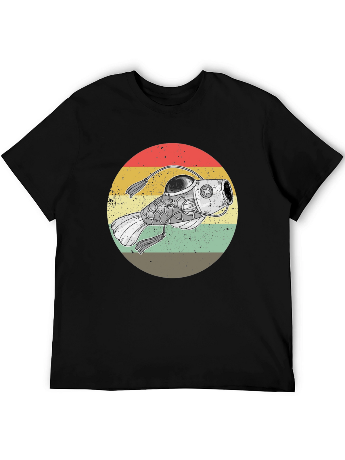 Retro Steampunk Angler Fish Graphic Tee