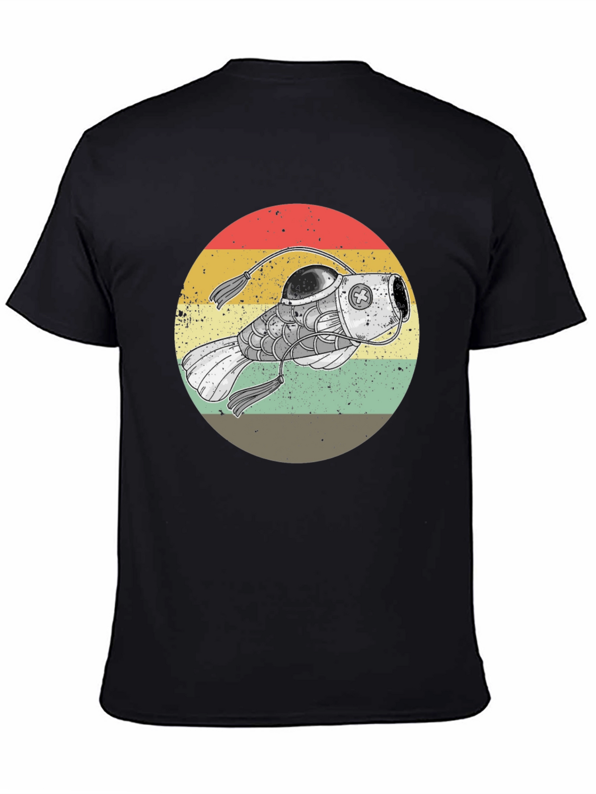 Retro Steampunk Angler Fish Graphic Tee