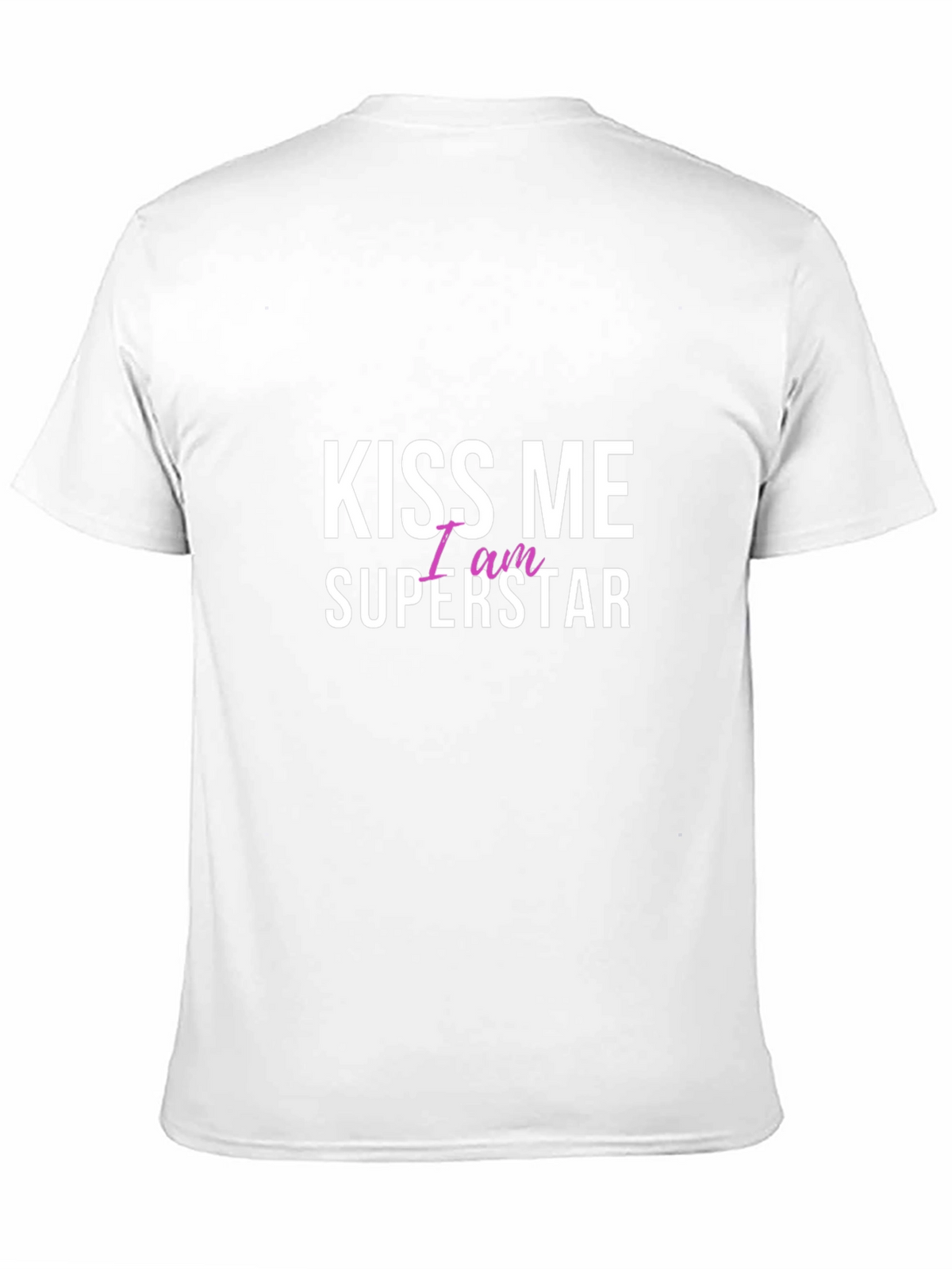 Kiss Me I am Superstar Graphic T-Shirt