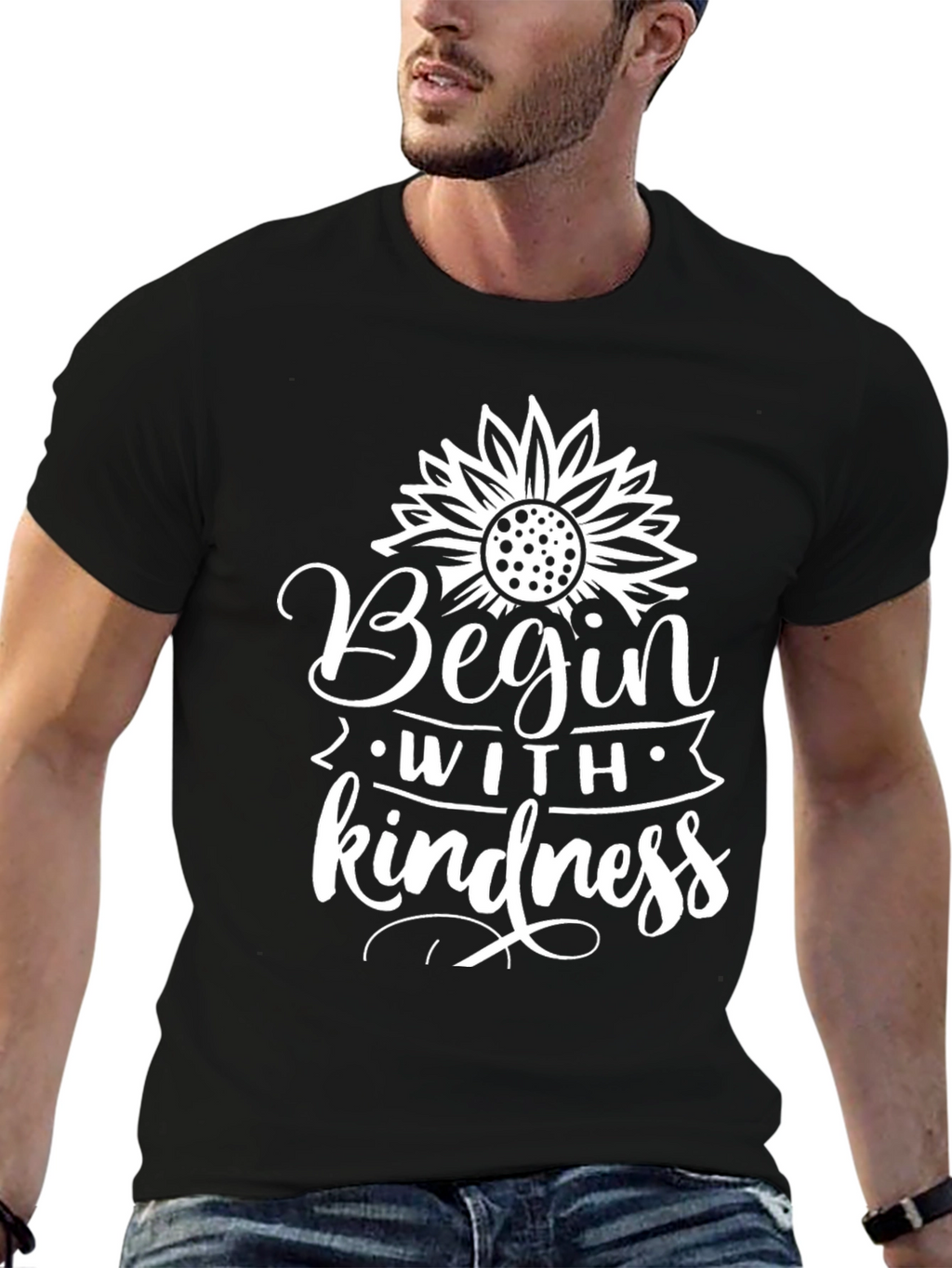 Begin With Kindness Graphic Tee