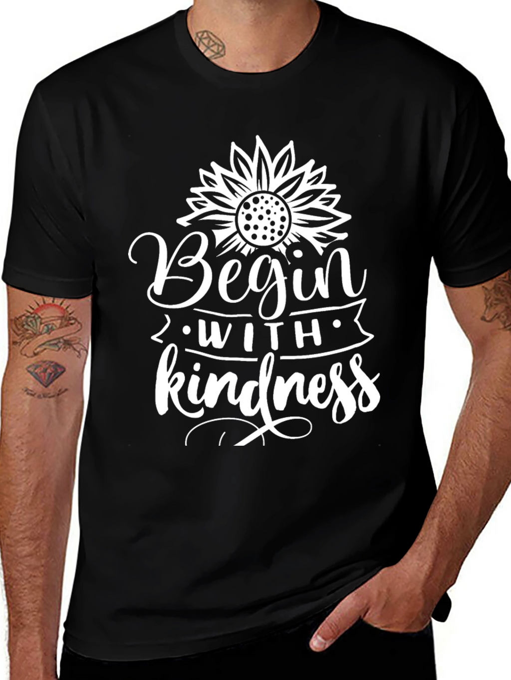 Begin With Kindness Graphic Tee
