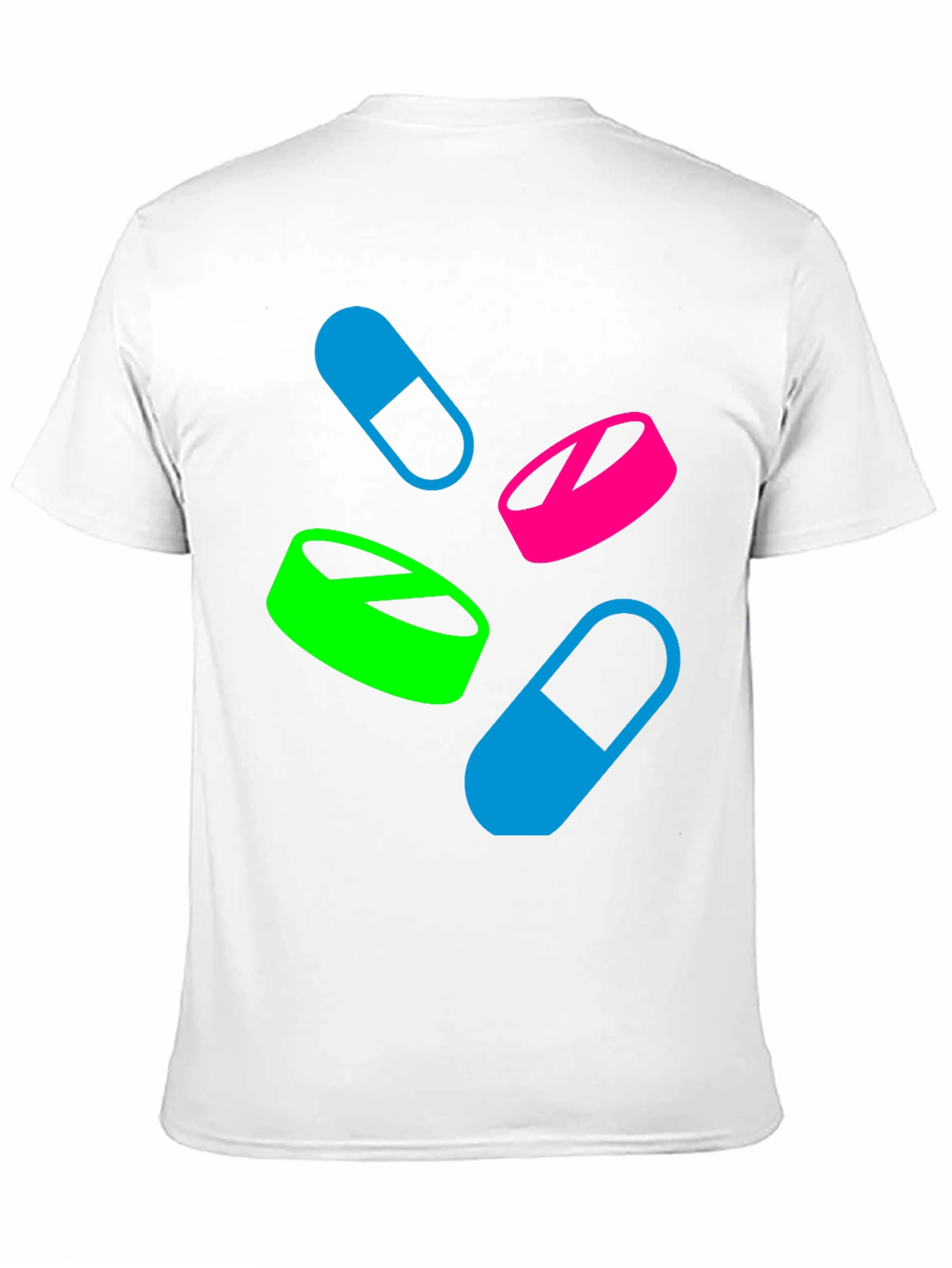 Pills Graphic T-Shirt - Casual Wear