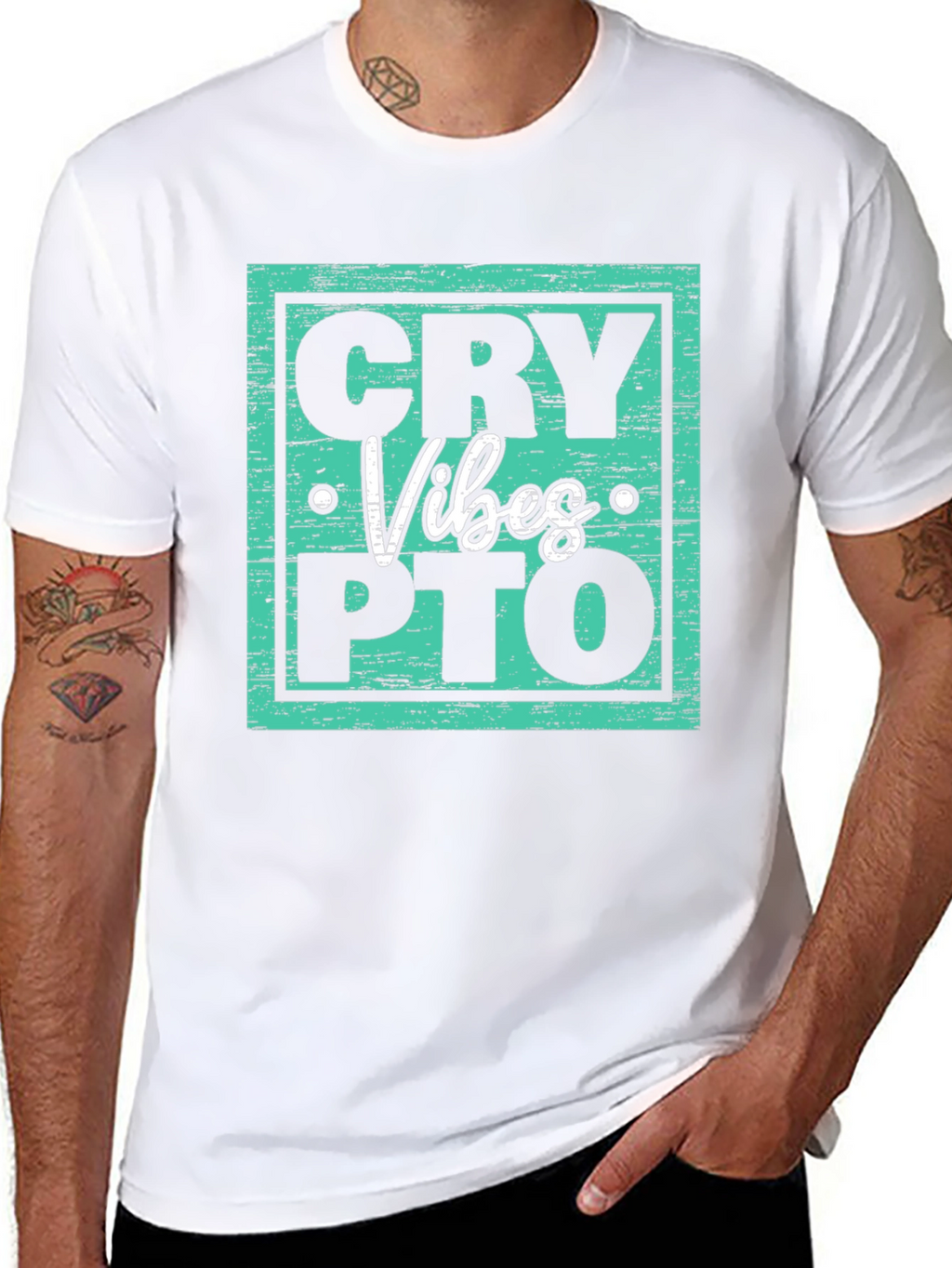 Crypto Vibes Graphic Tee