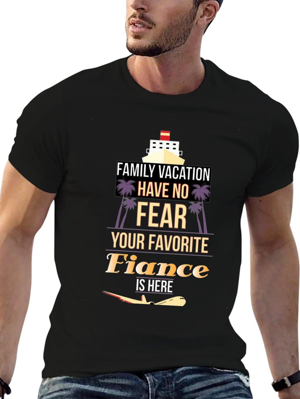 Vacation Fiance T-Shirt - Family Trip Apparel