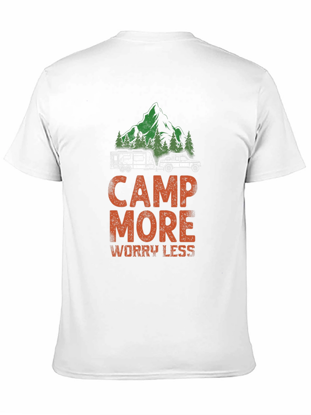 Camp More Worry Less Graphic Tee