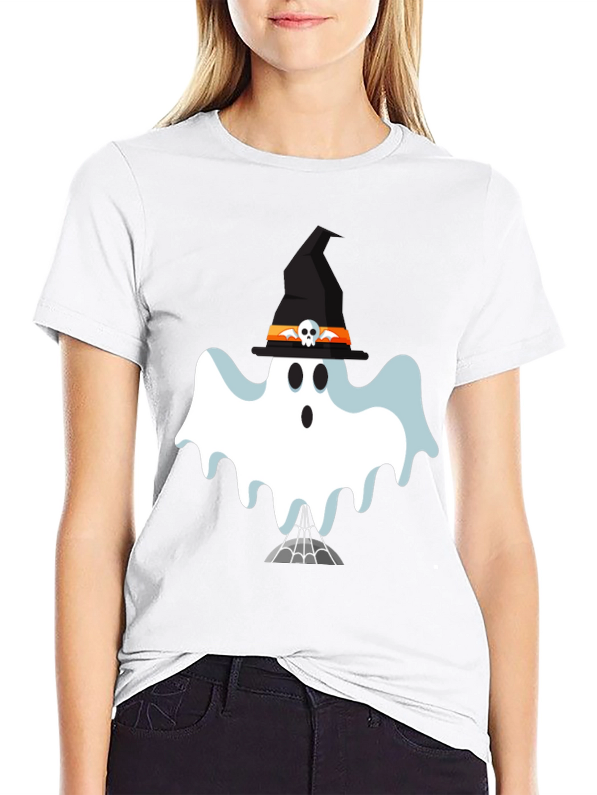 Halloween Ghost T-Shirt - Spooky Season Tee
