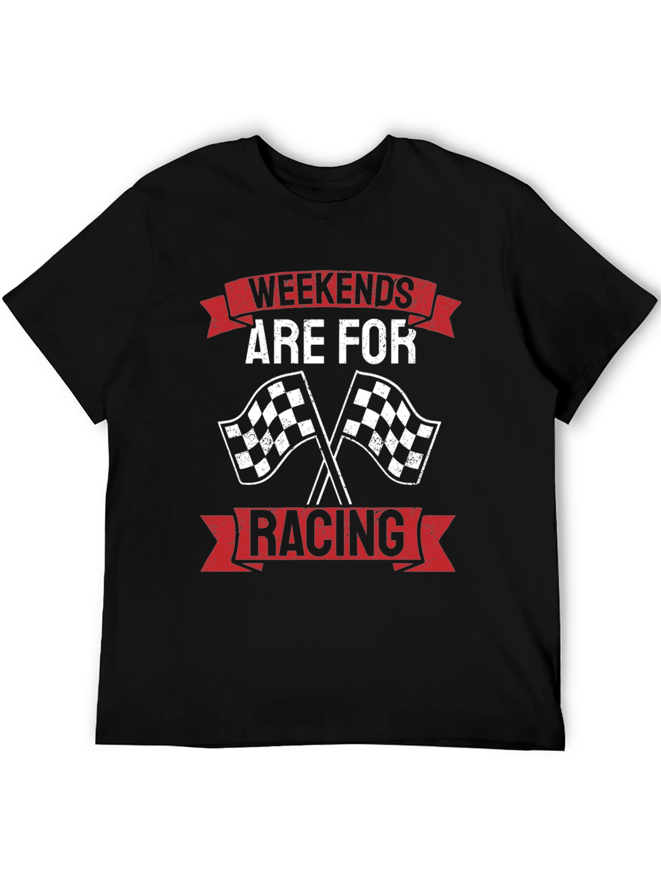 Weekends Are For Racing Graphic Tee