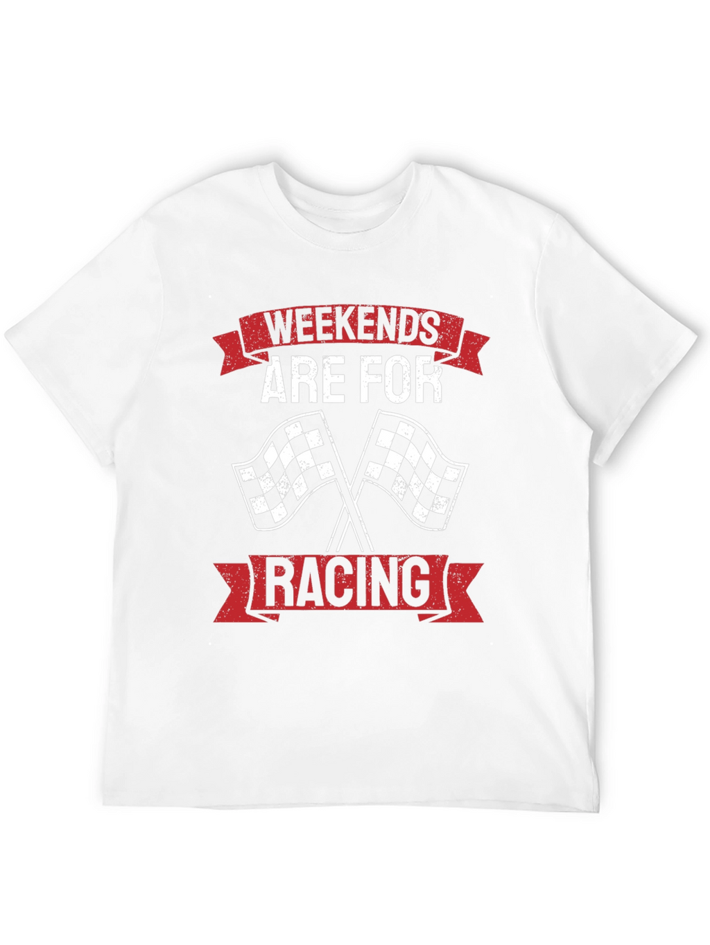 Weekends Are For Racing Graphic Tee