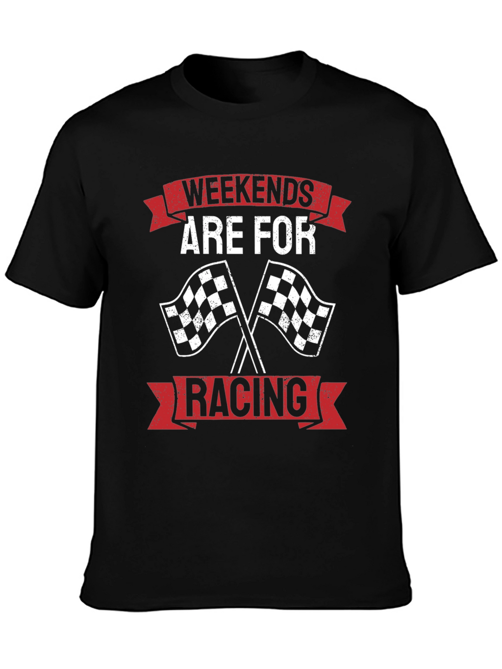 Weekends Are For Racing Graphic Tee