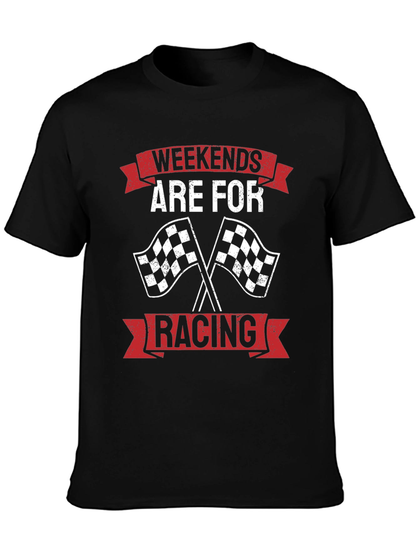 Weekends Are For Racing Graphic Tee