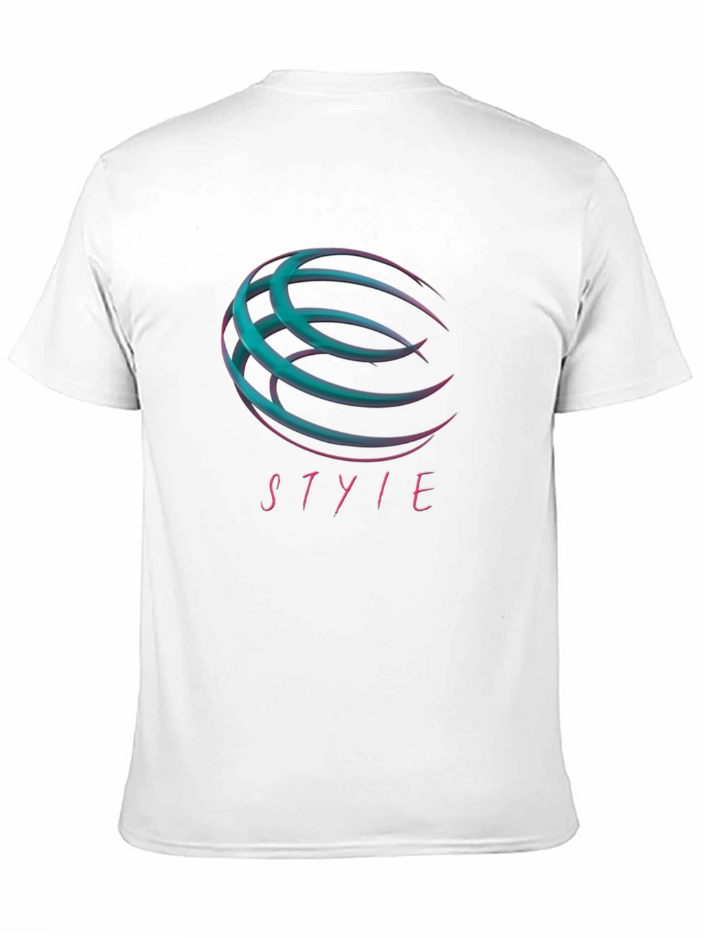 Stylish Abstract Graphic Black T-Shirt