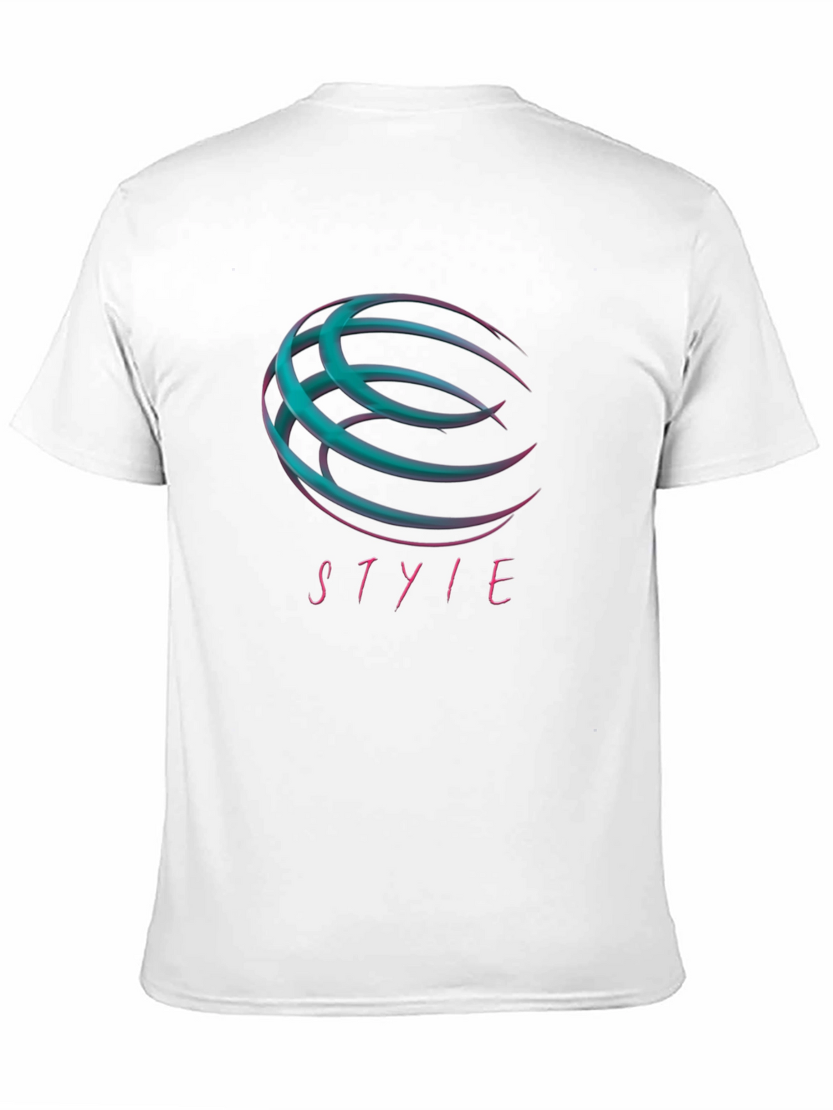 Stylish Abstract Graphic Black T-Shirt