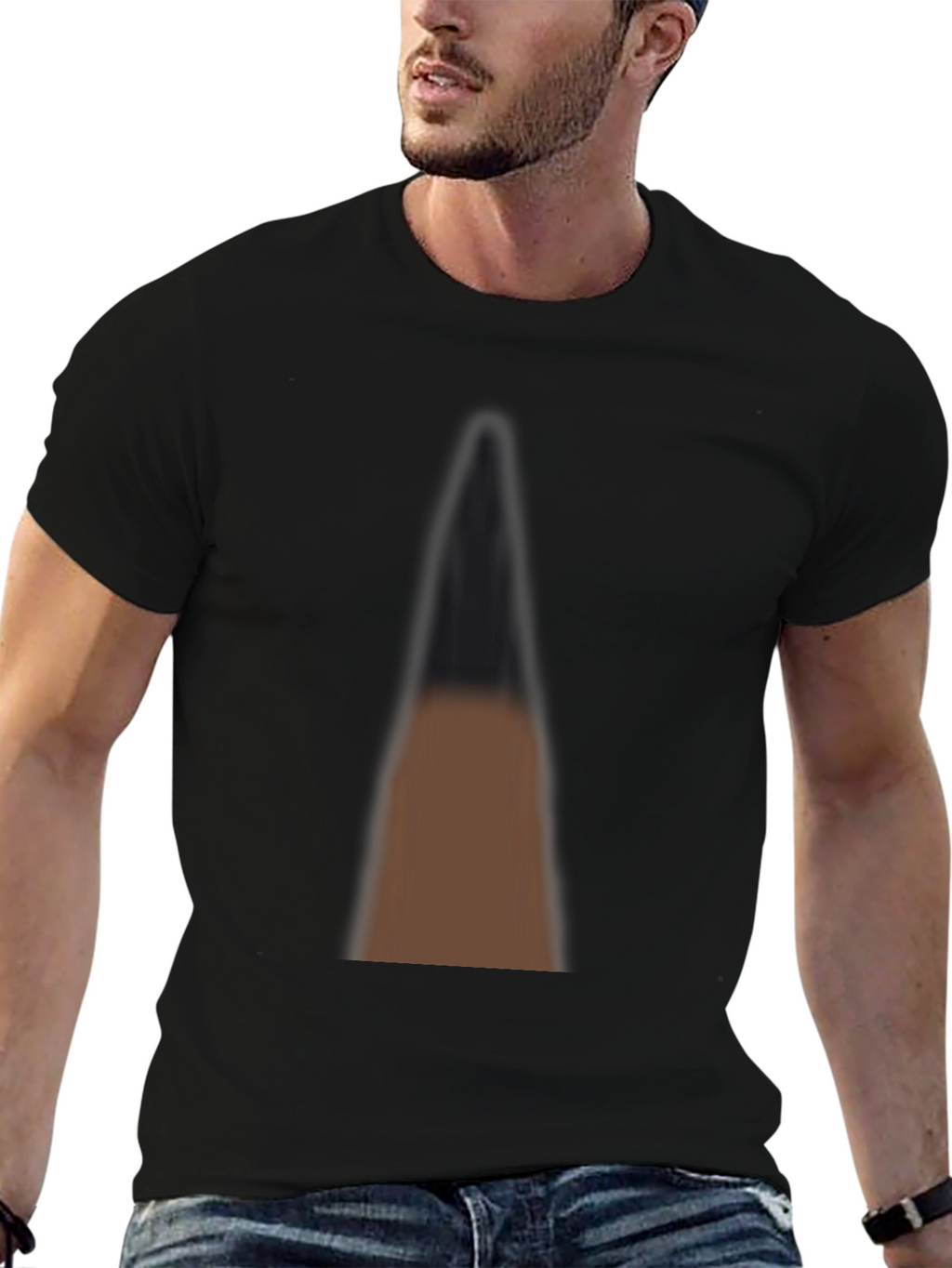 Plain Black T-Shirt - Classic Style