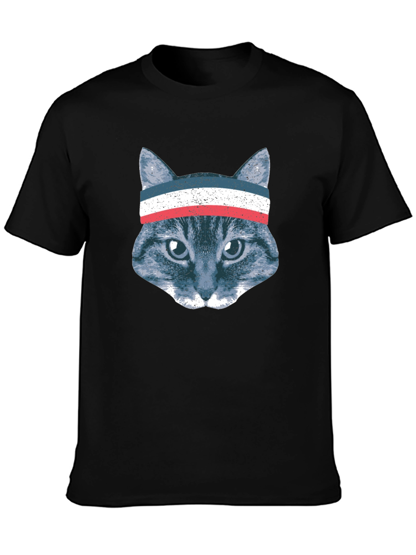 Patriotic Cat Headband T-Shirt