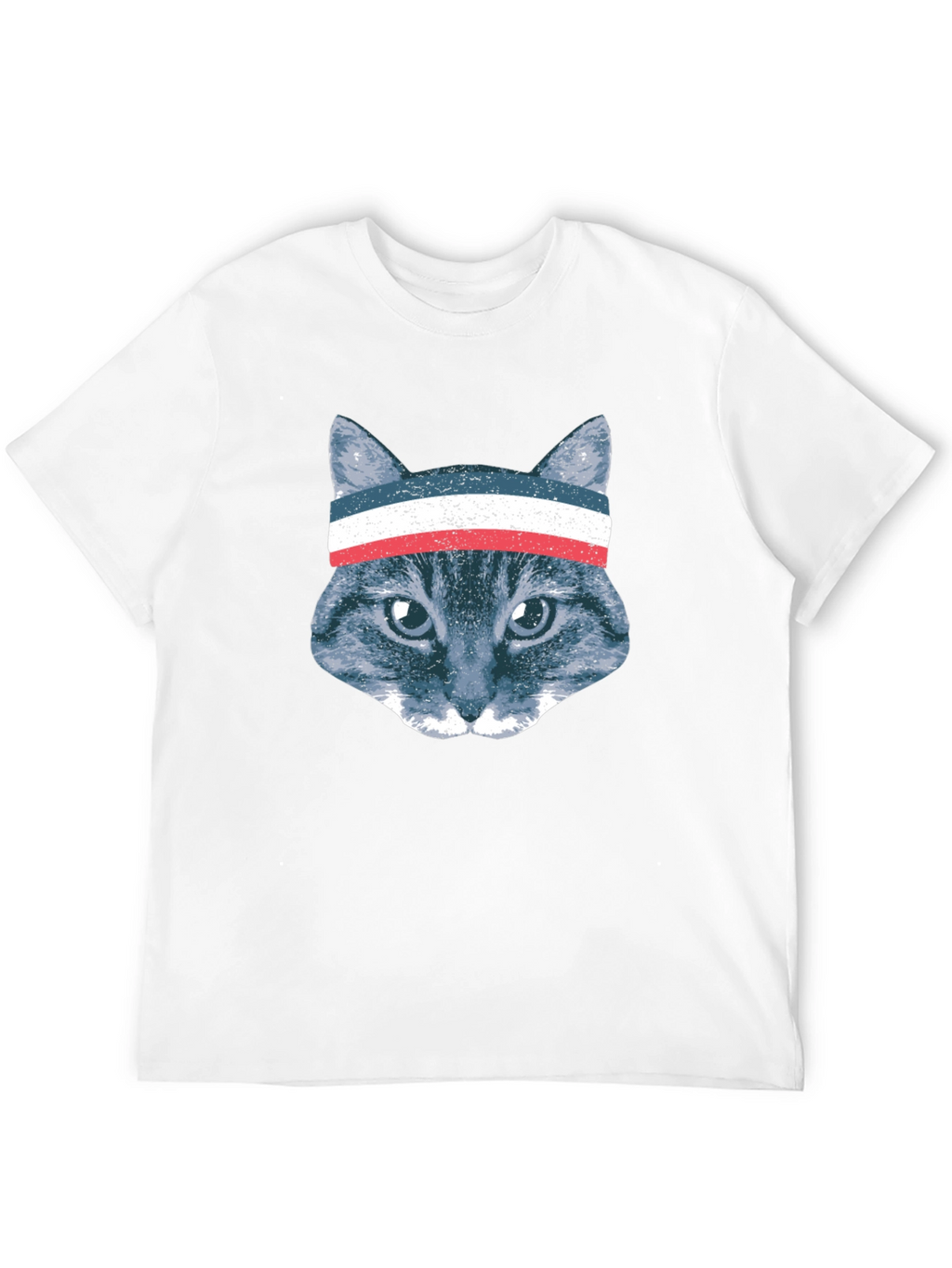 Patriotic Cat Headband T-Shirt