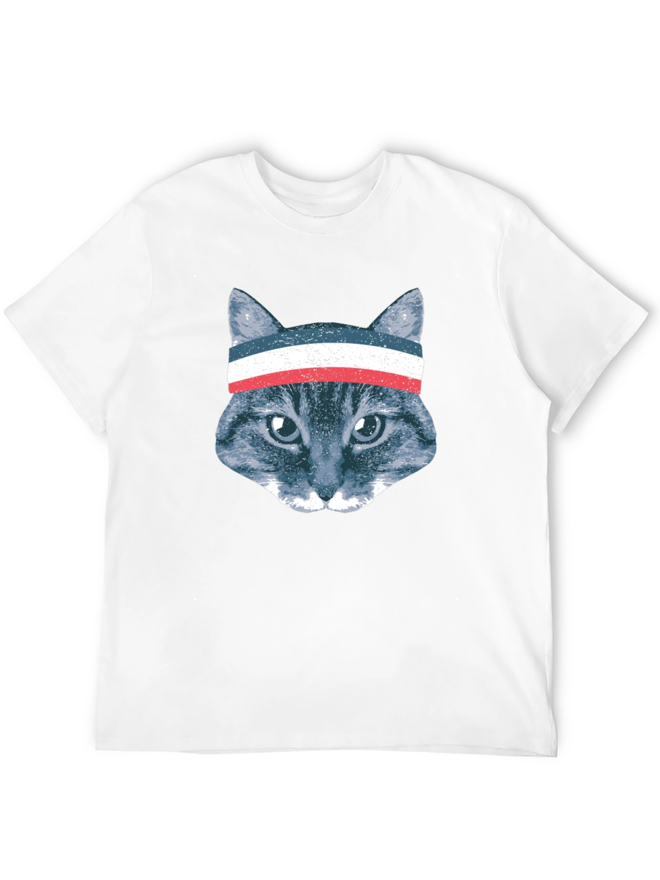 Patriotic Cat Headband T-Shirt