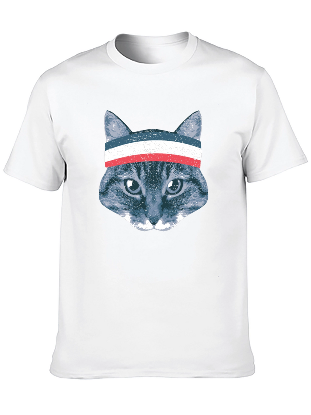 Patriotic Cat Headband T-Shirt
