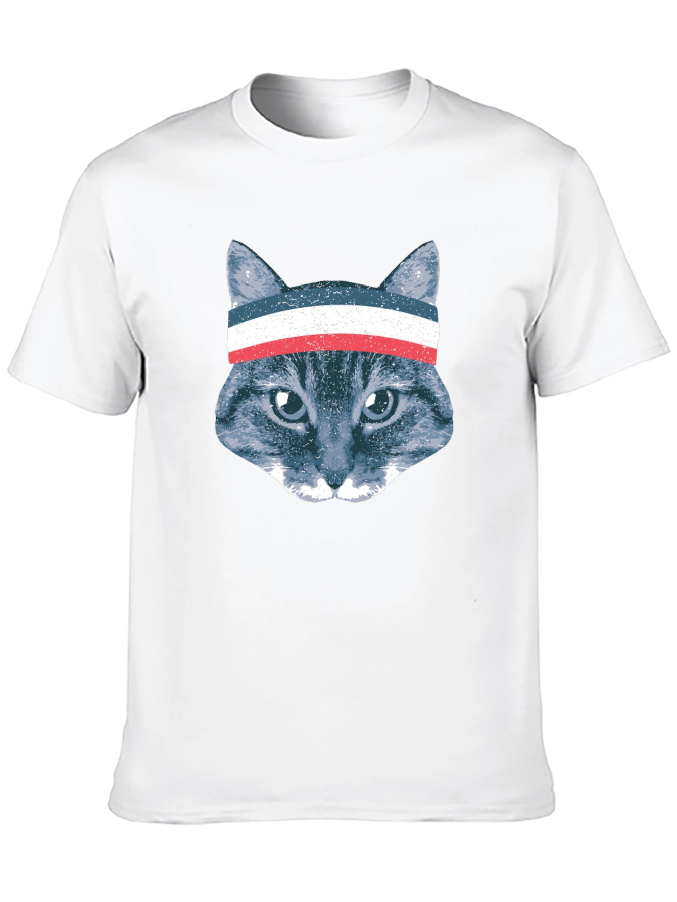 Patriotic Cat Headband T-Shirt