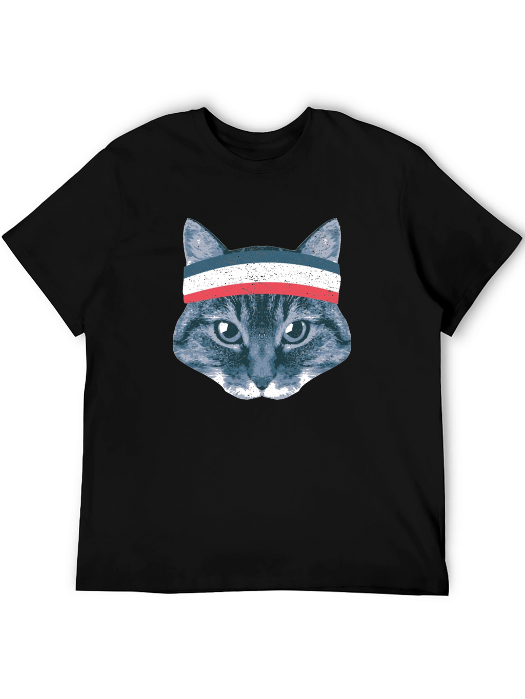 Patriotic Cat Headband T-Shirt