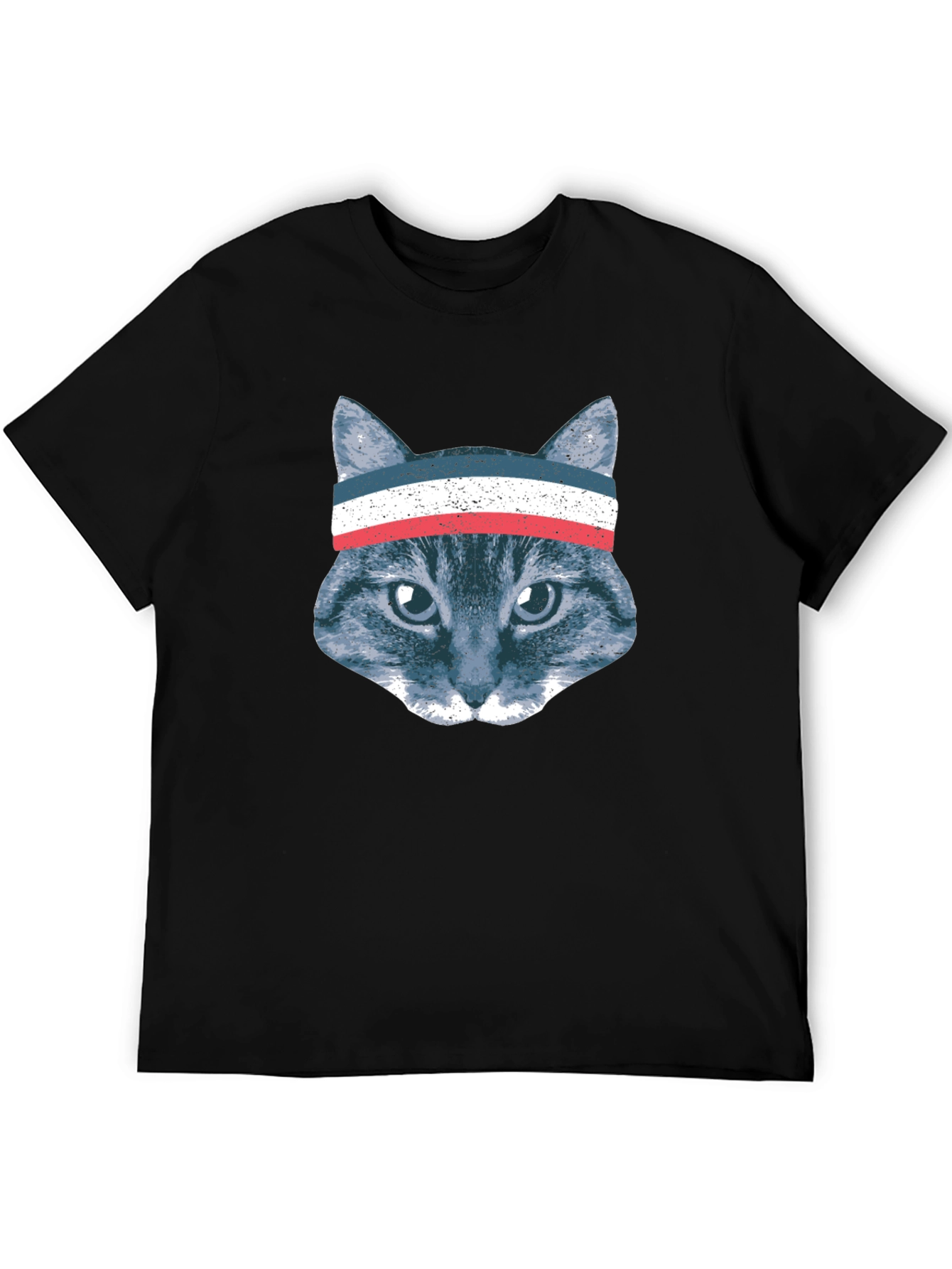 Patriotic Cat Headband T-Shirt